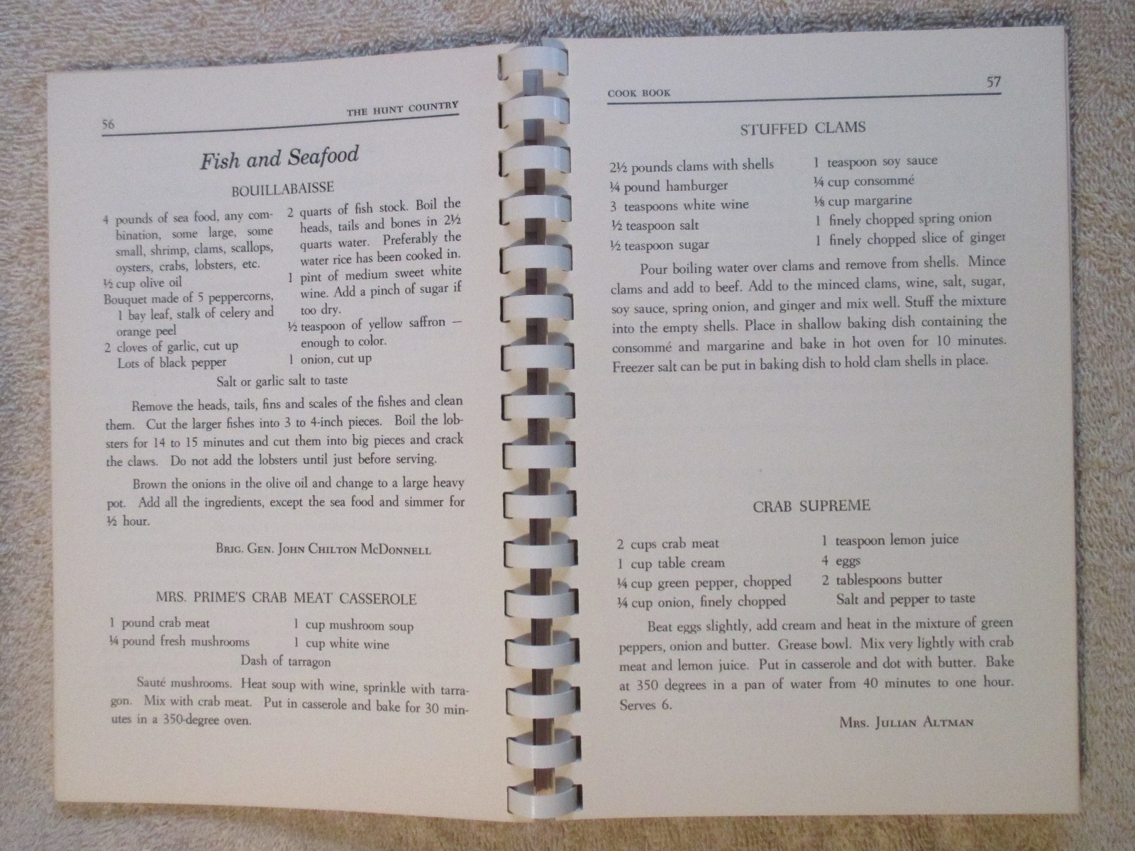 1967 Warrenton, VA Virginia horse fox HUNT COUNTRY vintage equestrian Cookbook