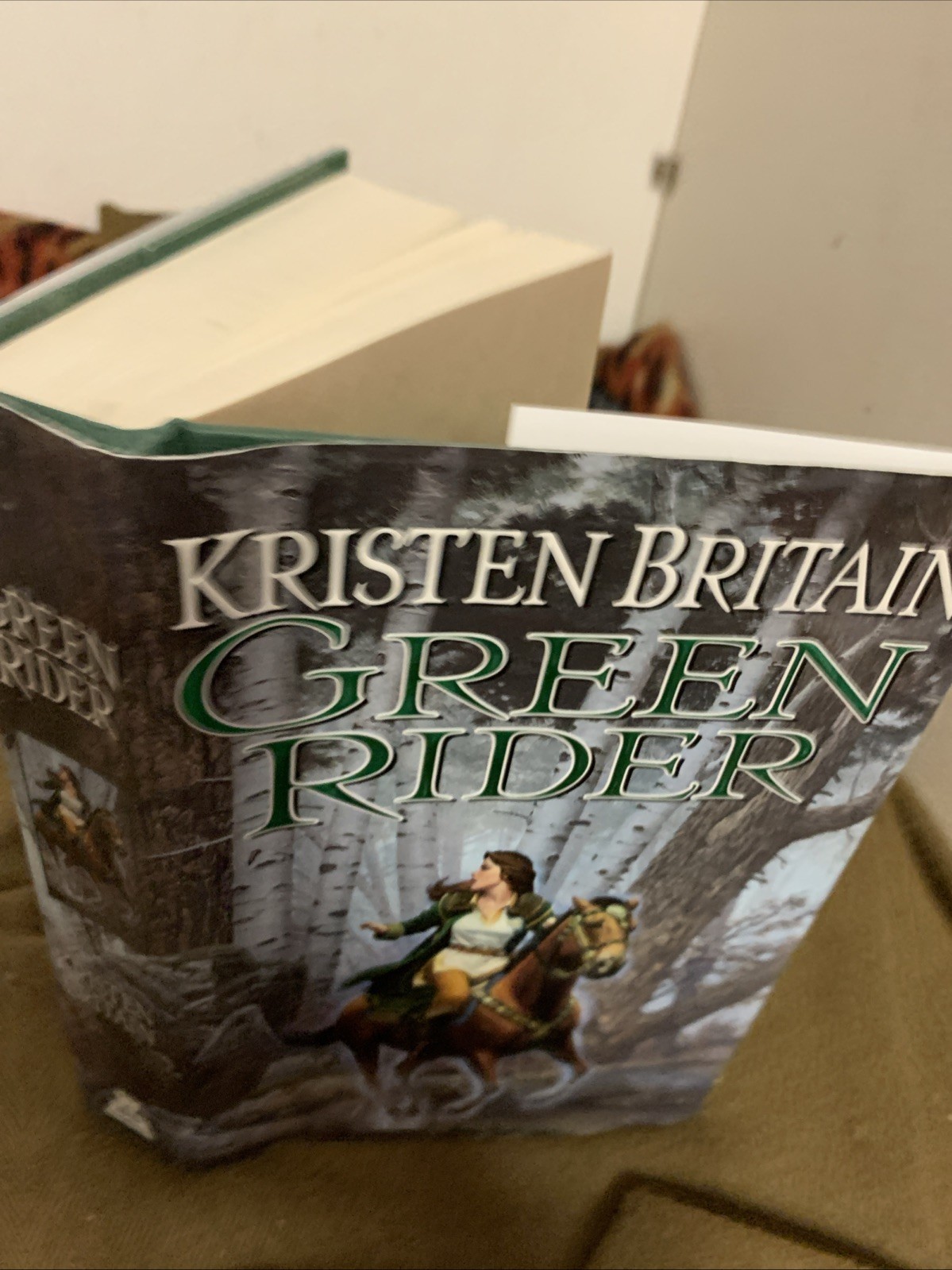 Green Rider by Kristen Britain 1998 Vintage Fantasy First Edition First Printing