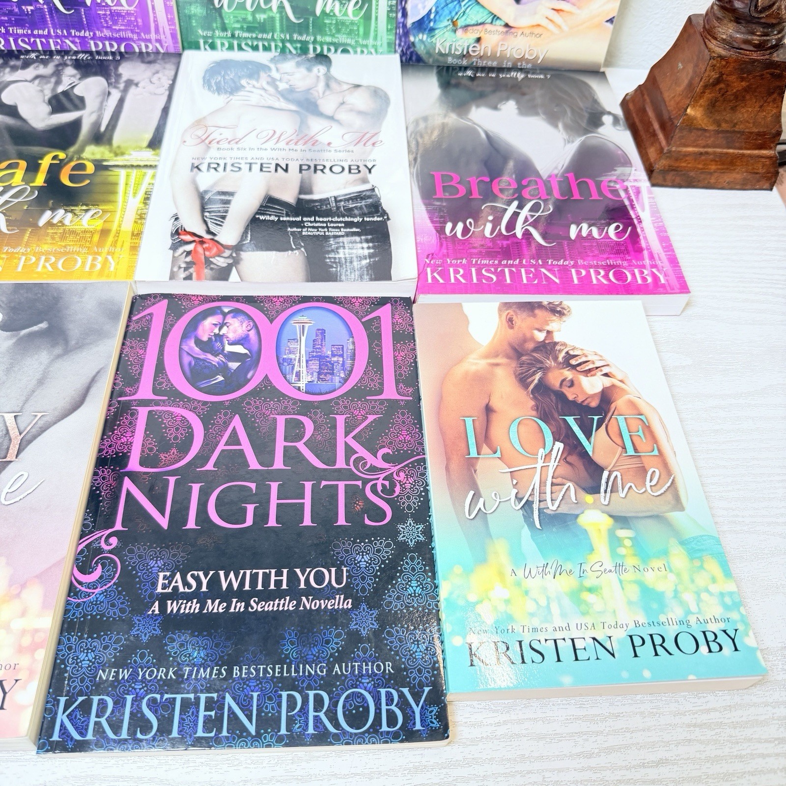 With Me in Seattle Series Kristen Proby Books Indie Lot 12 Erotic Romance Novels