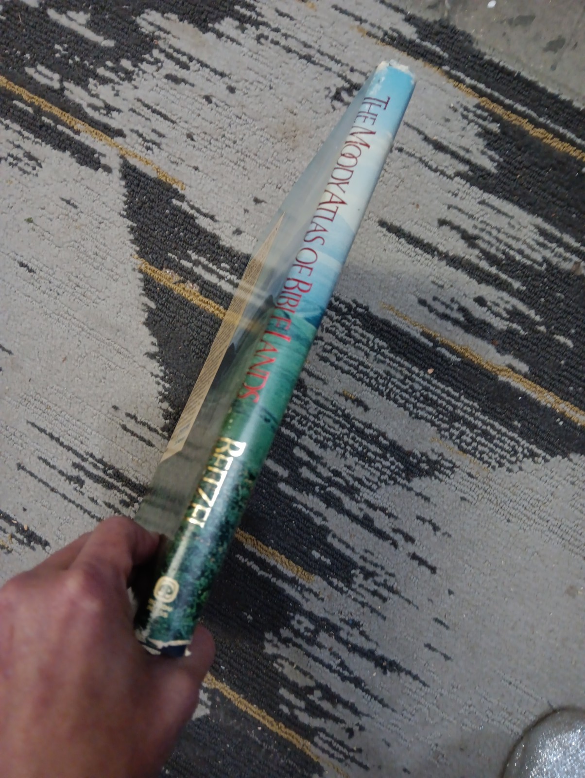 Moody Atlas of Bible Lands by Barry Beitzel Hardcover Great Condition