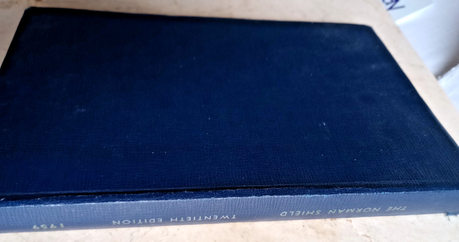 1959 20TH EDITION THE NORMAN SHIELD TRAINING MANUAL SIGMA CHI HC/HARDCOVER BOOK