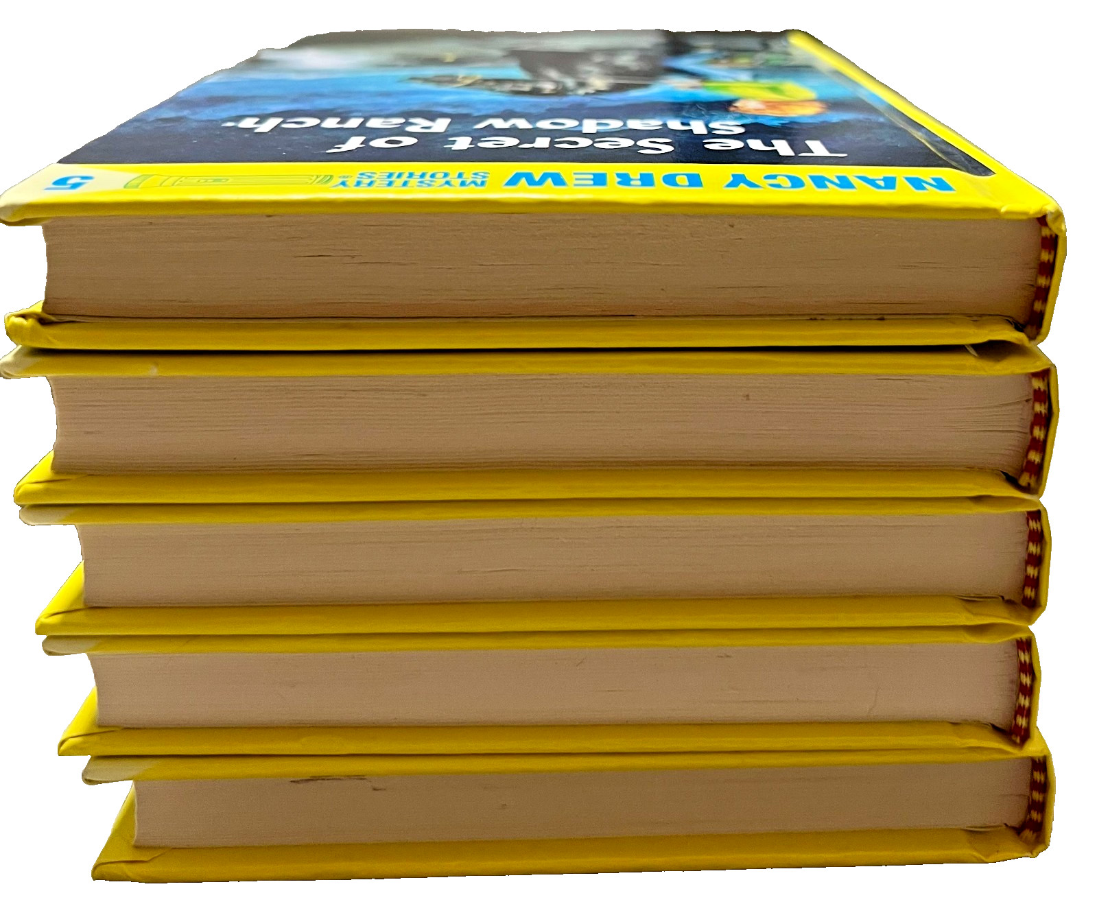 Nancy Drew Starter Set Books 1-5 Hardcover Carolyn Keene Unread Clean Condition