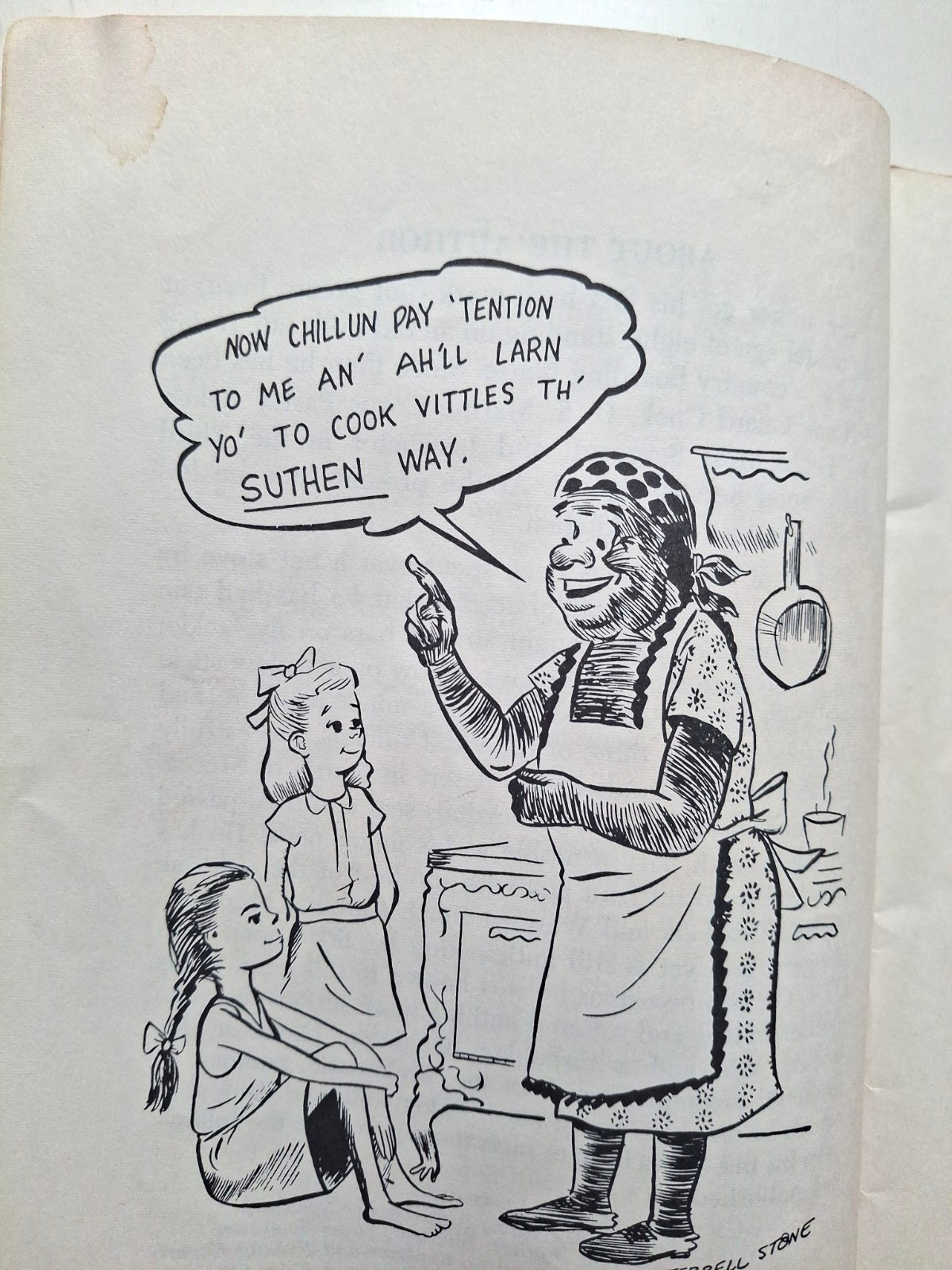 Suzy’s & Judy’s Humorous Cookbook / African-American Dialect Cookbook 1954
