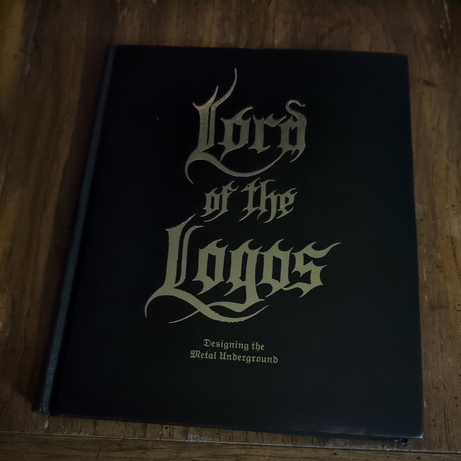Lord of the Logos Art Book Christophe Szpajdel Metal Logo Designs