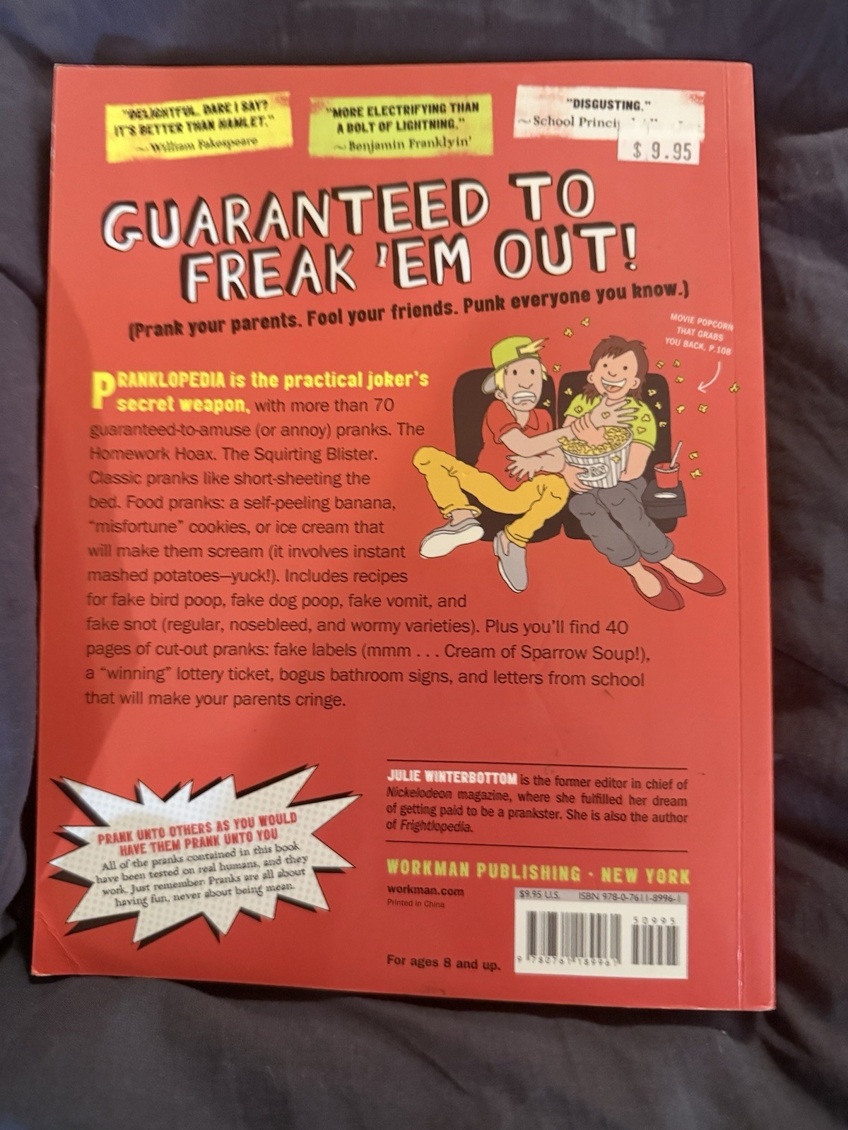Pranklopedia : The Funniest, Grossest, Craziest, Not-Mean Pranks on the Planet!