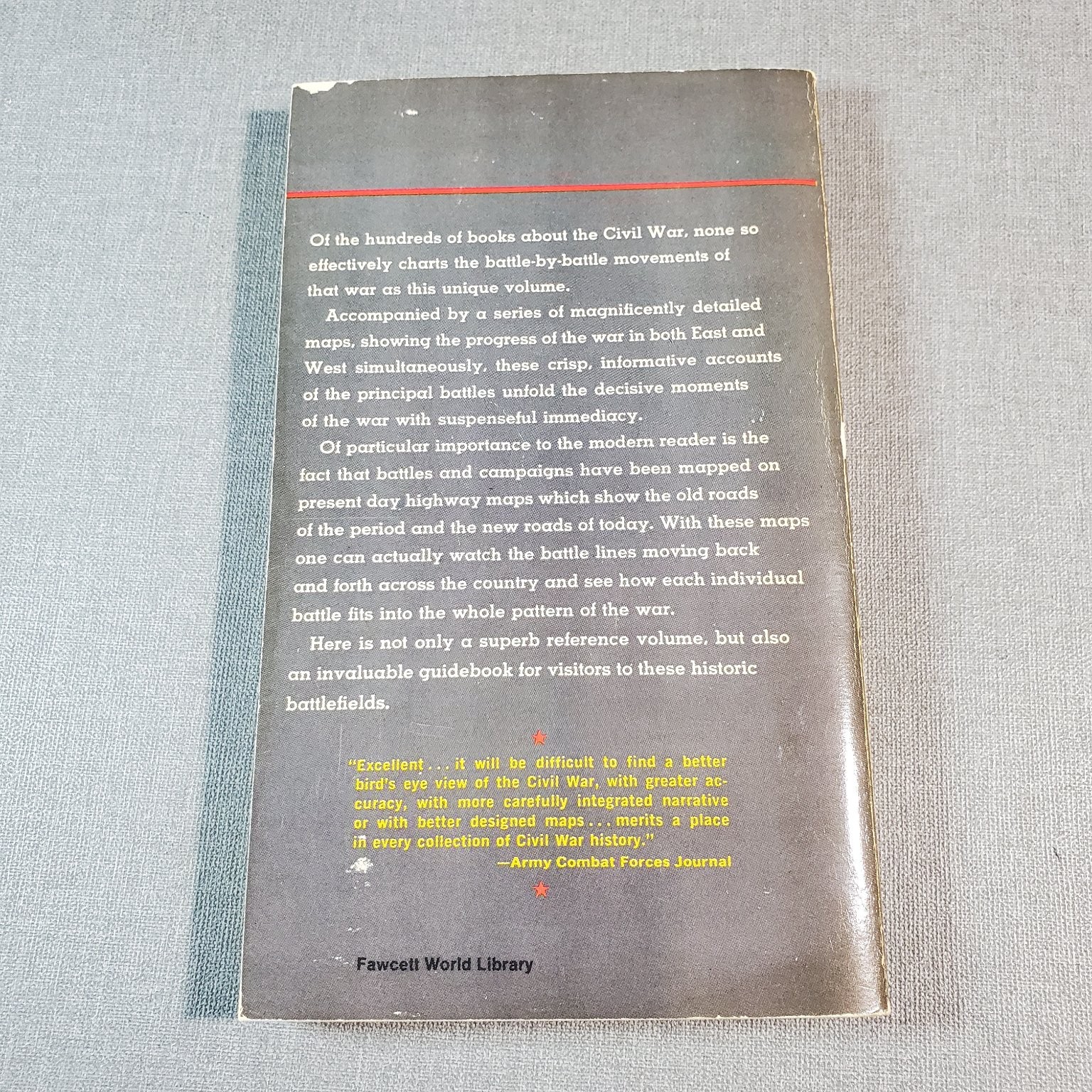 Decisive Battles of the Civil War Mitchell 1961 Illustrated Fawcett Premier