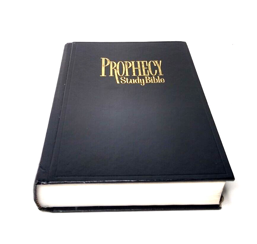VTG Prophecy Study Bible NKJV Hardcover 1997, John Hagee, Nelson 1462,Black