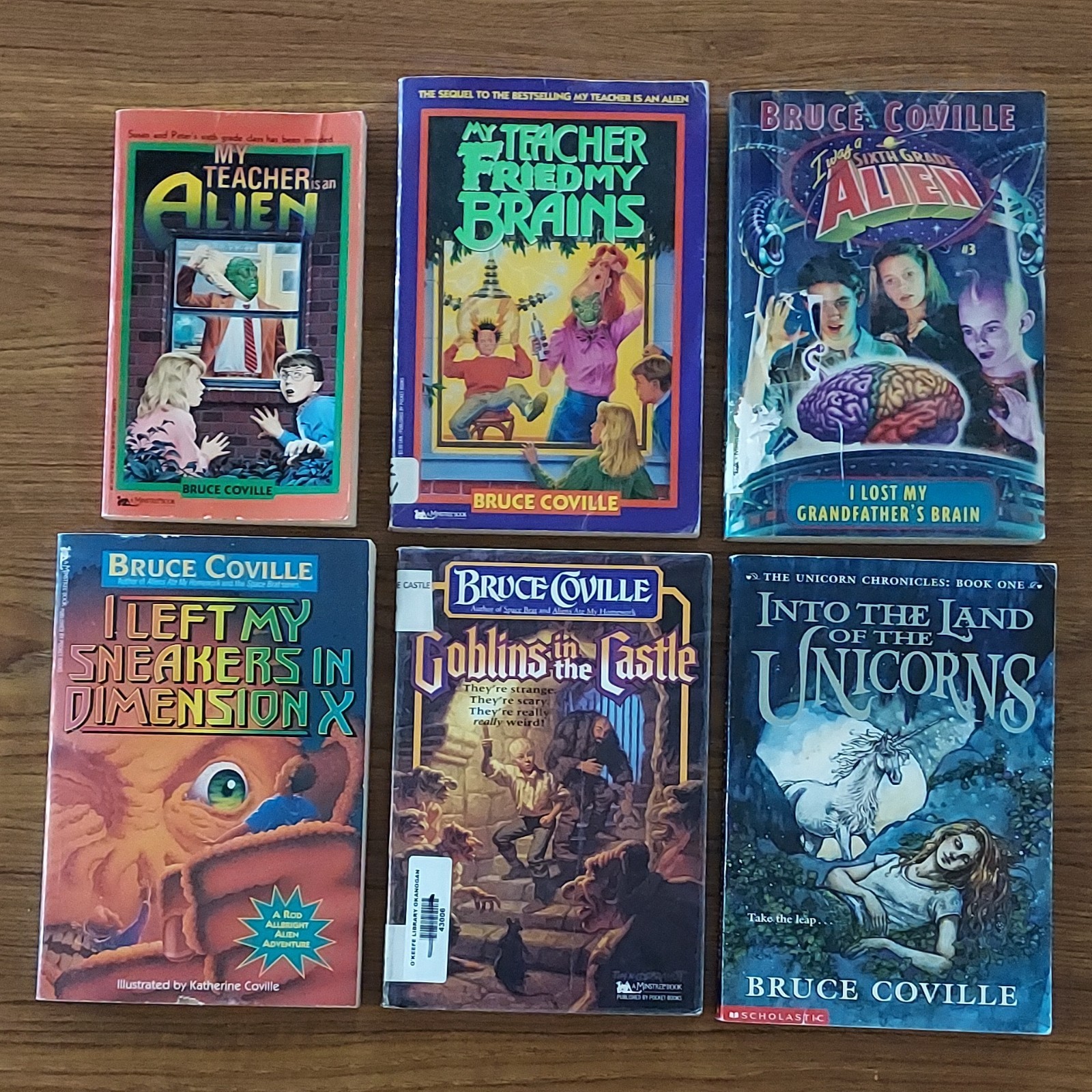 Mixed Lot of 18 Horror, Sci-Fi and Ghost Stories, Bruce Coville & Audrey Rose