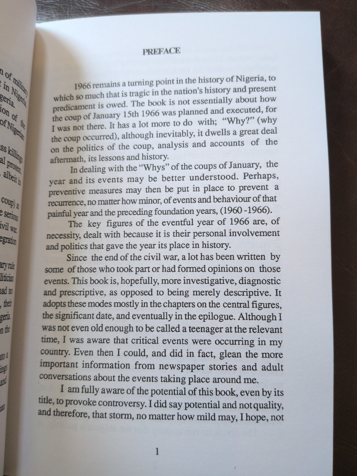 NIGERIA 1966: The Turning Point – by Chukwudum Ikeazor / Paperback, 266pp. NEW.