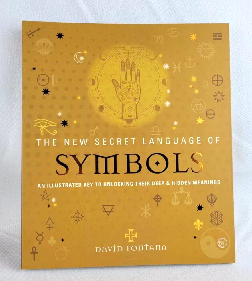 THE NEW SECRET LANGUAGE OF SYMBOLS Illustrated David Fontana Paperback Brand NEW