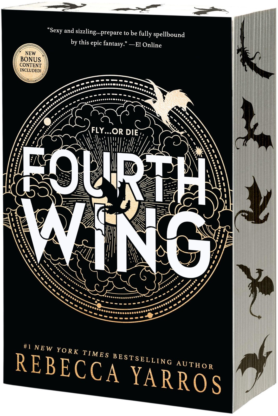 Fourth Wing Special Limited 1st Edition Paperback- Sprayed Edge
