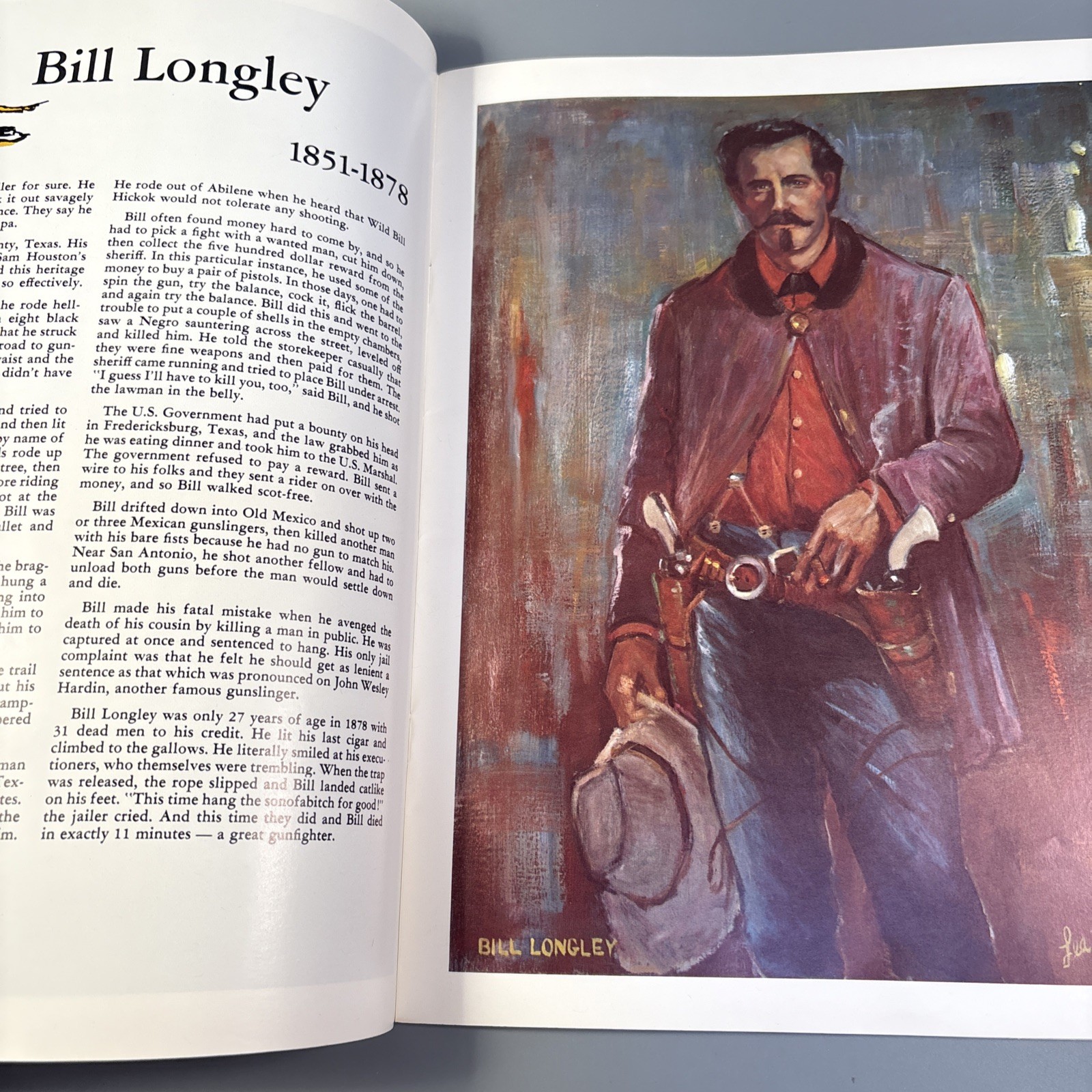 The Gunfighters Lea F McCarty 1959 Illustrated Color Prints Vintage Western