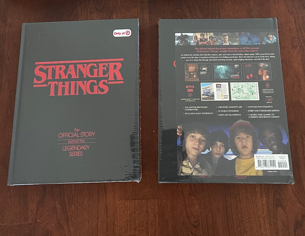 Stranger Things: The Official Story behind the Legendary Series Target Hardcover