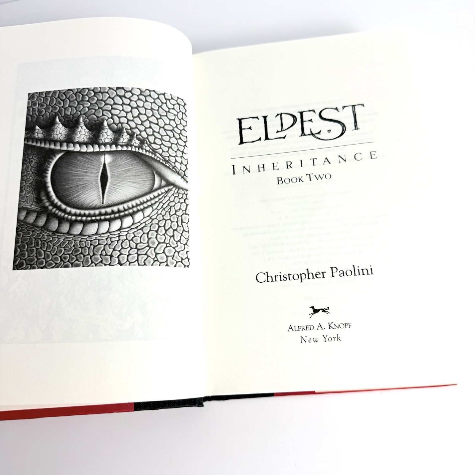 Eldest : Book II by Christopher Paolini (2005, Hardcover) FIRST EDITION