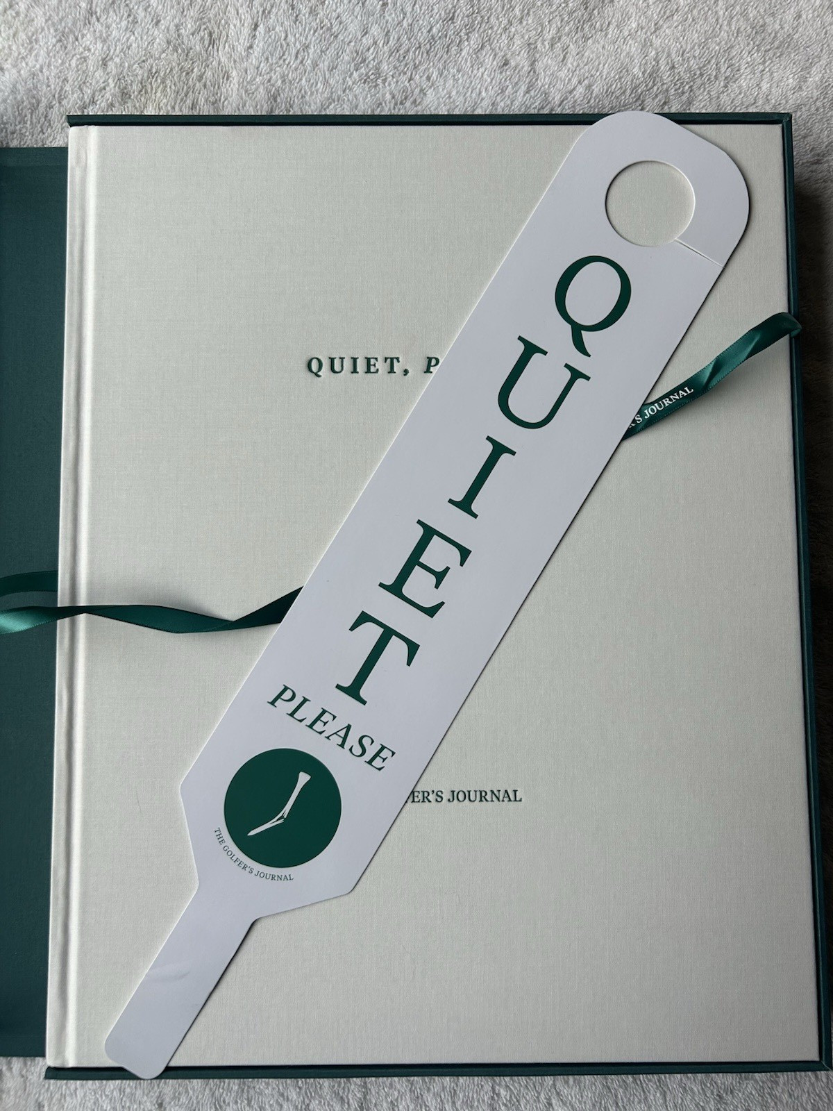 The Golfer’s Journal Quiet Please Coffee Table Book Premium Member Gift