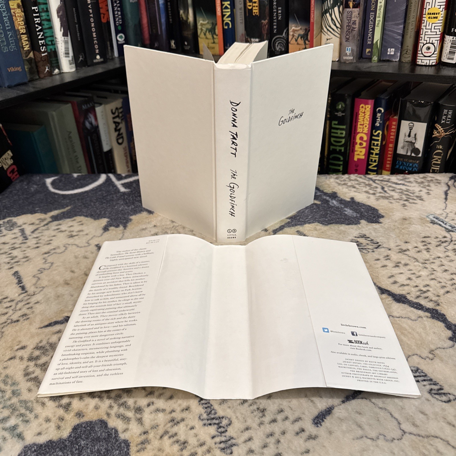 The Goldfinch by Donna Tartt (2013, Hardcover) First Edition/4th Print, VG
