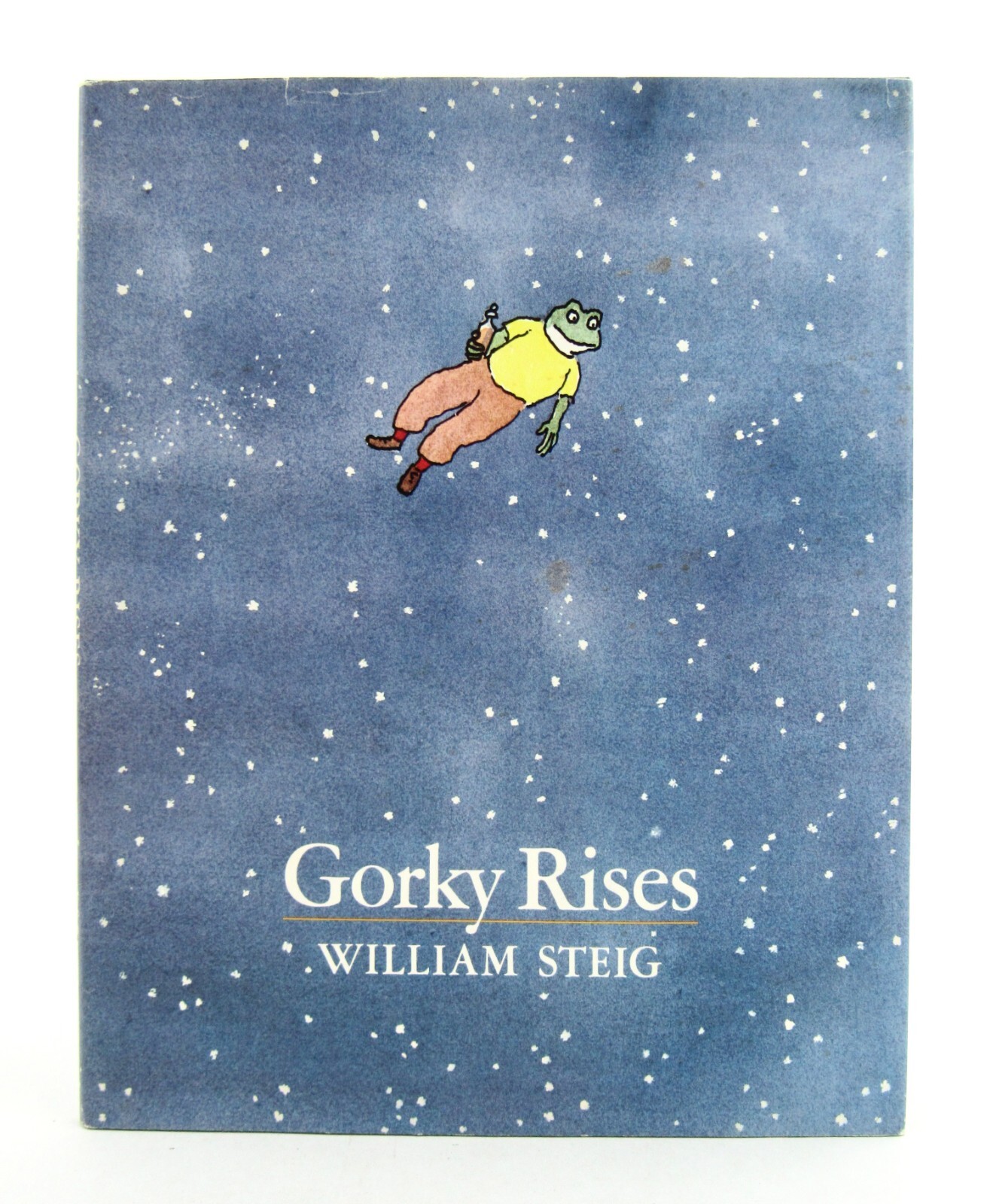 GORKY RISES William Steig 1980 First Edition Farrar Straus Giroux HBDJ EXC