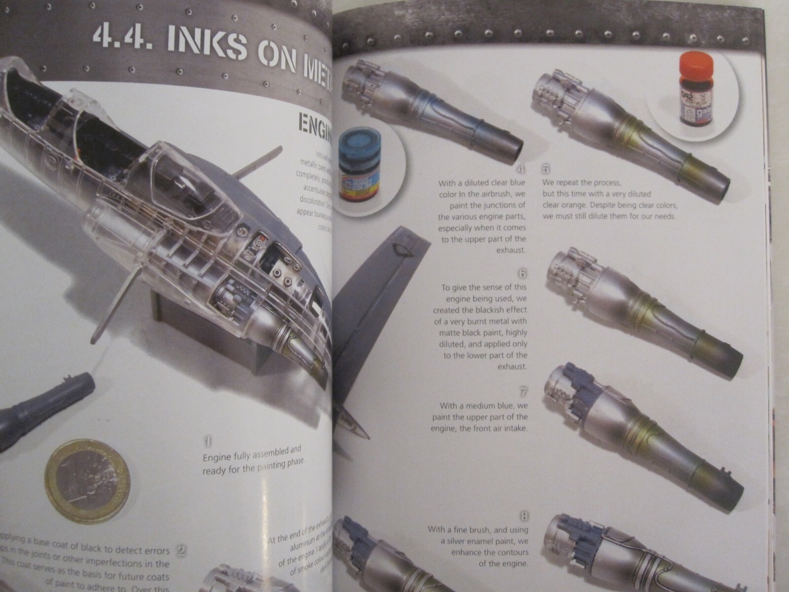 AK Interactive Book – AK Learning 4 Metallics Vol 1 – 84 pages, color throughout