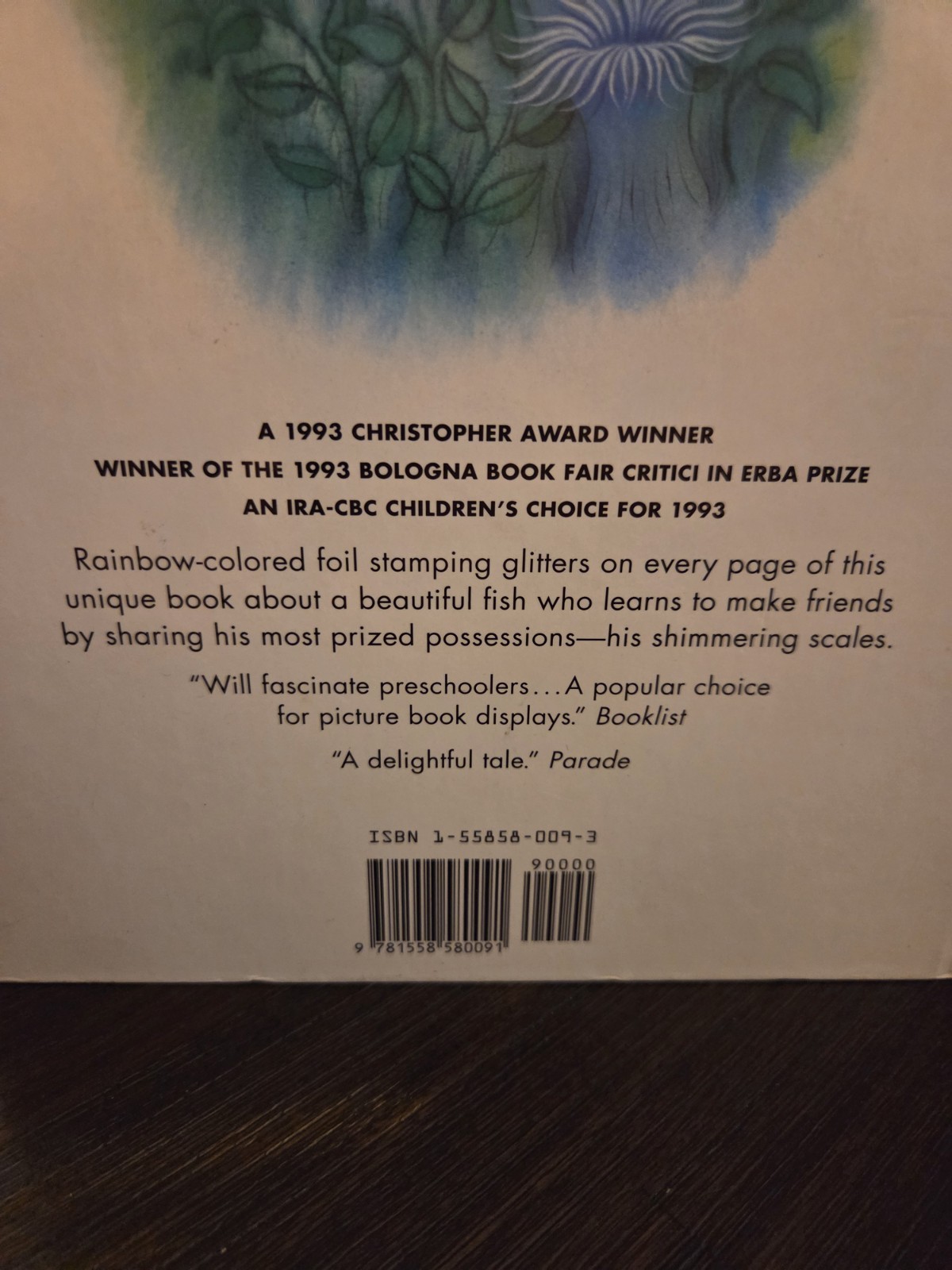 The Rainbow Fish & Rainbow Fish and the Big Blue Whale Books by Marcus Pfister