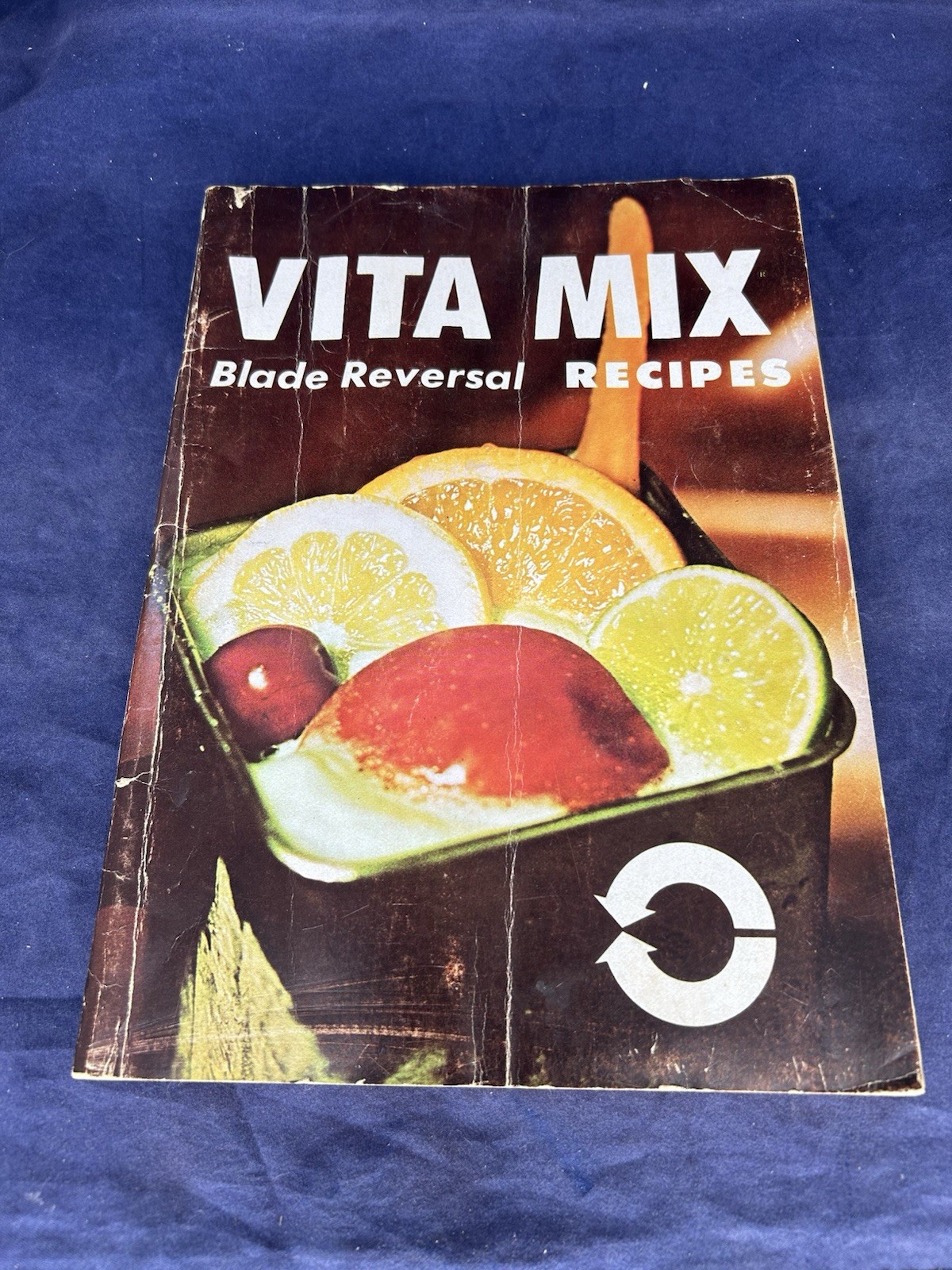 Vita Mix Corp Blade Reversal Recipes 1975 Cookbook Original