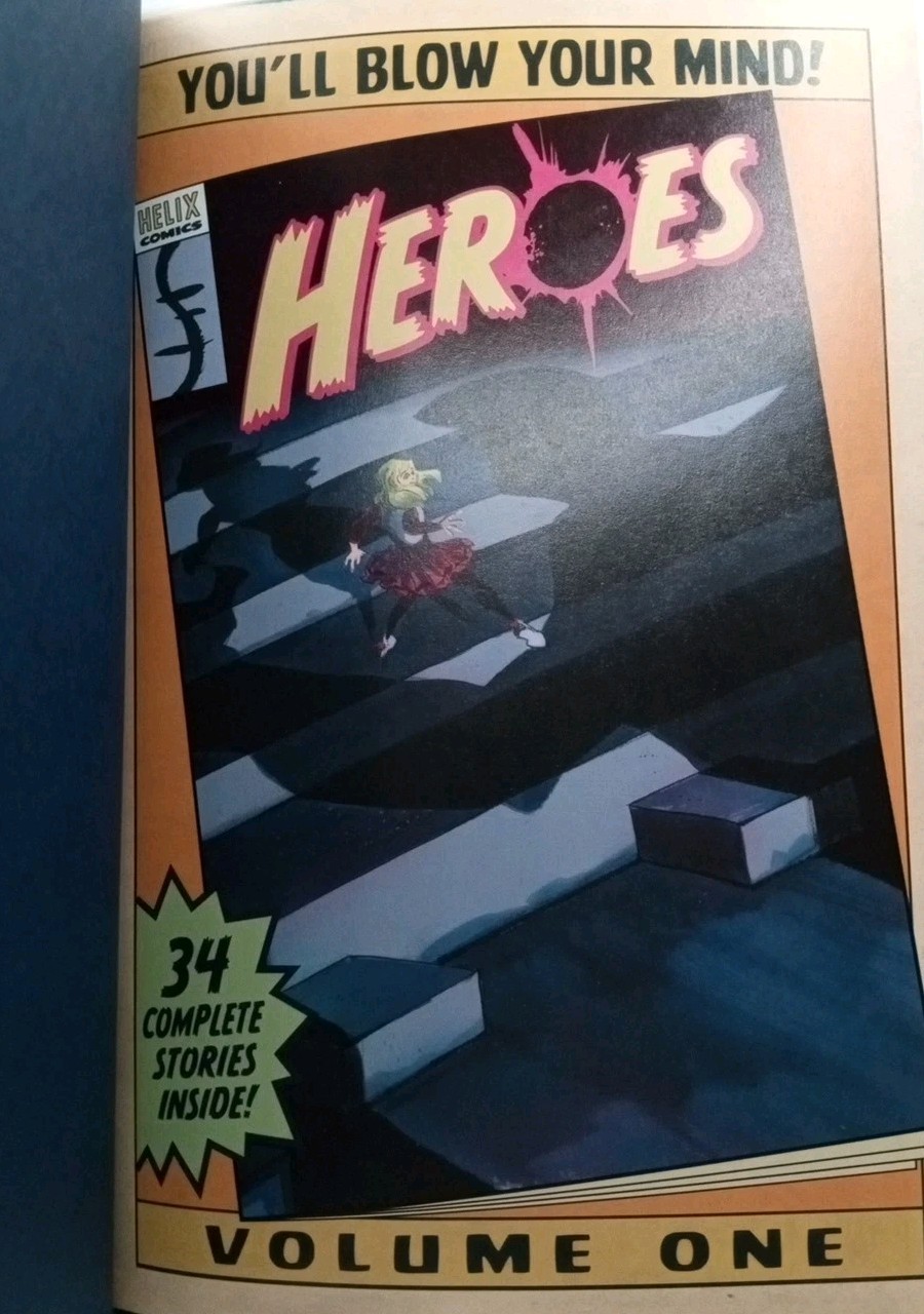 Heroes Volume One – Hardcover DC Comics Graphic Novel Omnibus Edition VERY GOOD