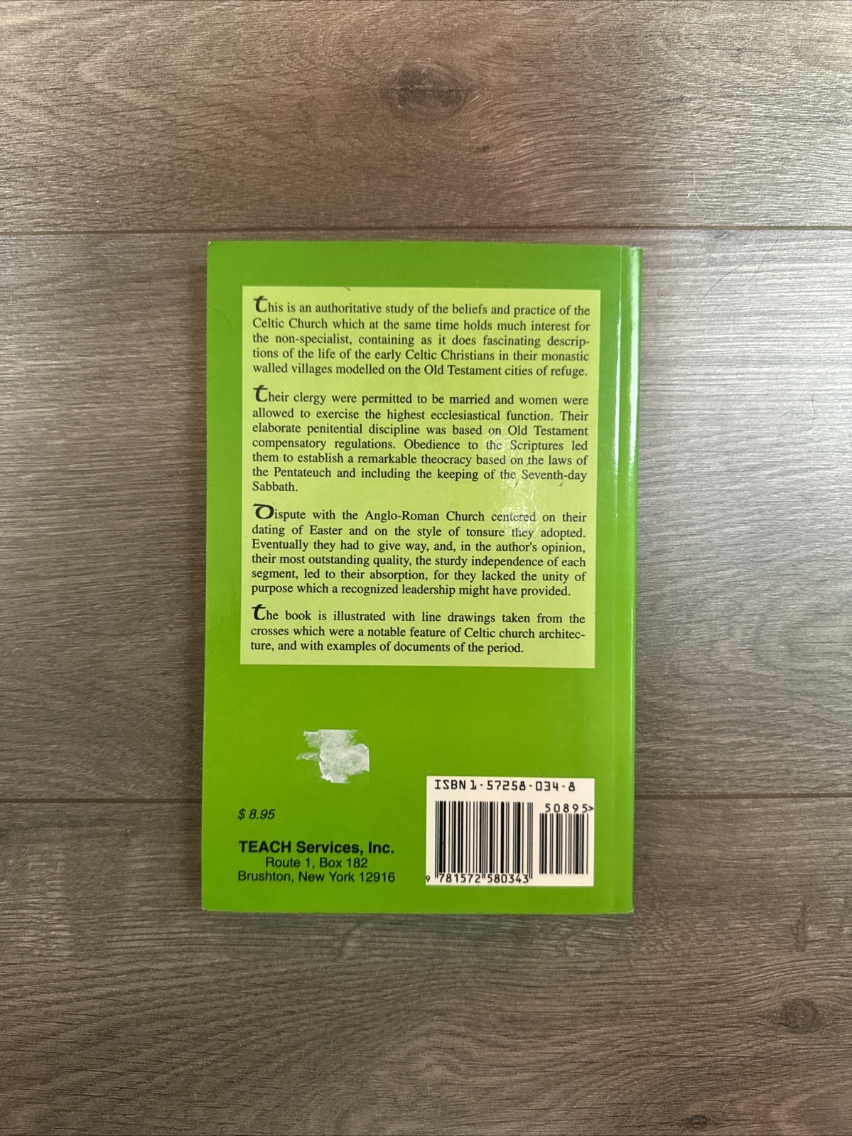 The Celtic Church In Britain By Leslie Hardinge, Like New
