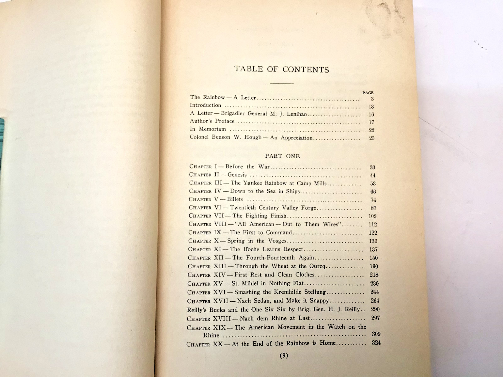 Rare: „Ohio in the Rainbow-166th Infantry-42 Div“ 1924 First ED. Compilation