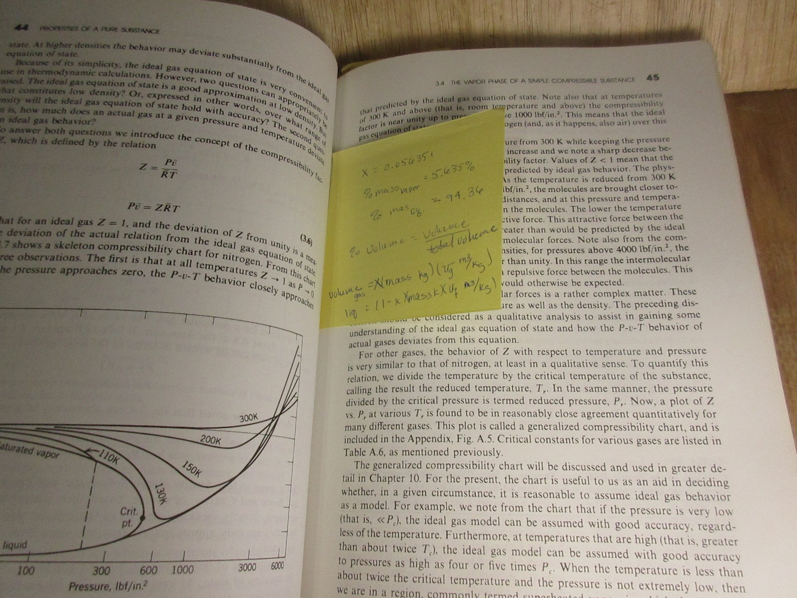 Fundementals of Classical Thermodynamics 3rd Edition Textbook 1986