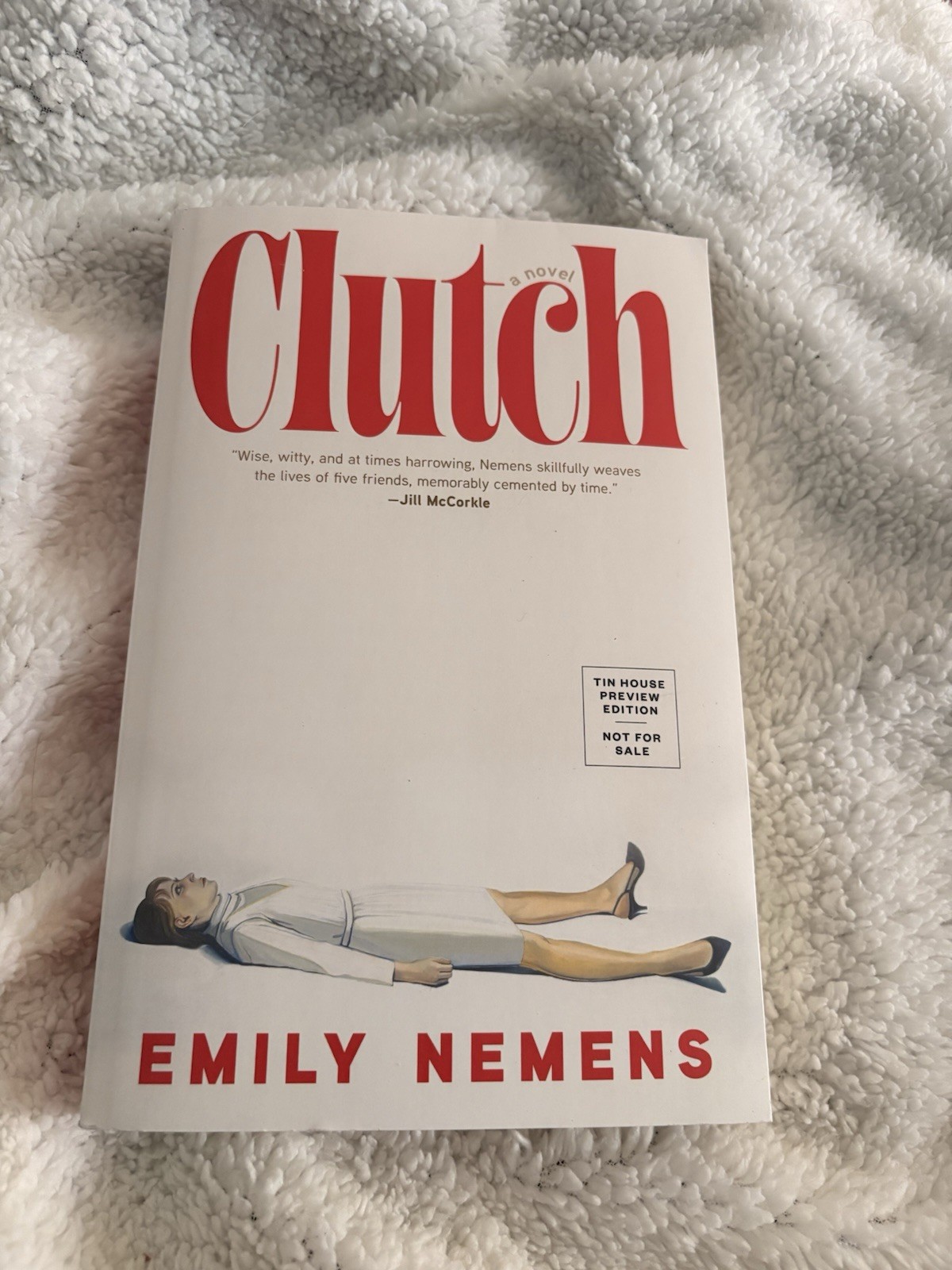 Clutch Emily Nemens Tin House Preview Edition ARC Paperback NSF 2026