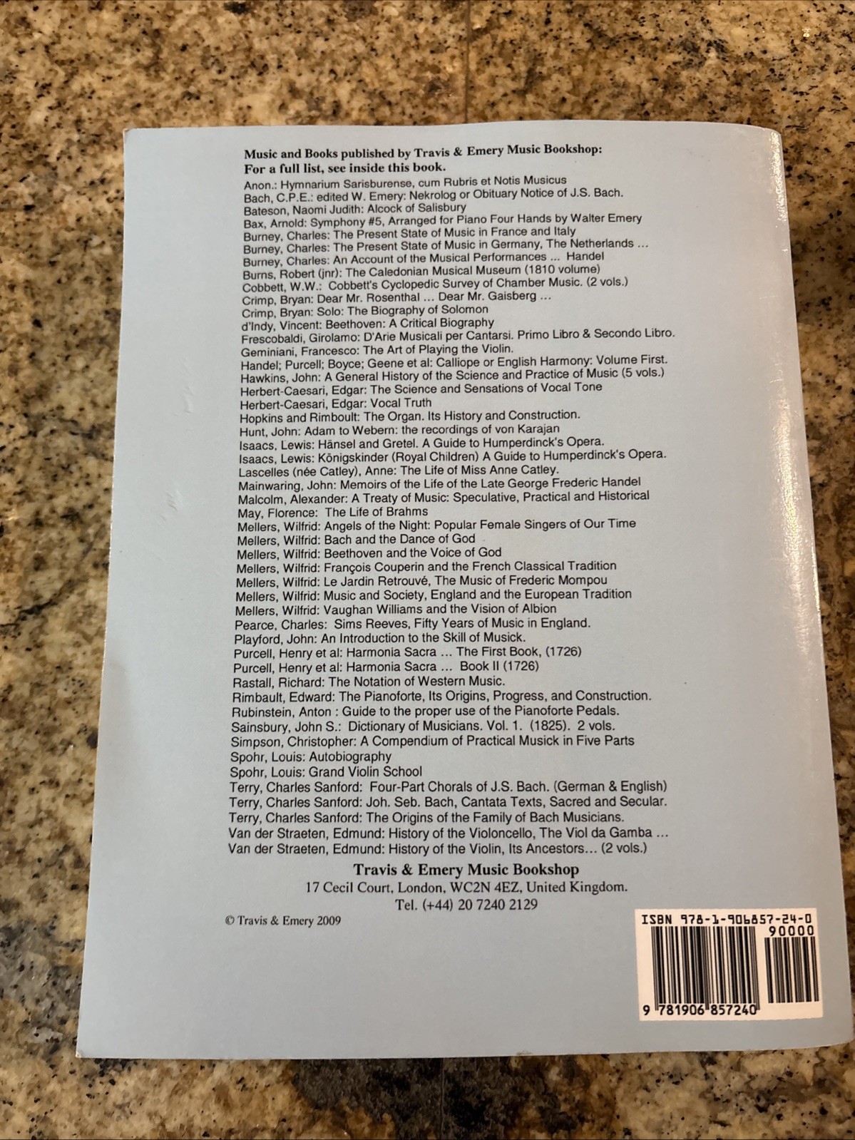 Four-Part Chorals of J.S. Bach. (Volumes 1 and 2 in one book). With Ge Paperback
