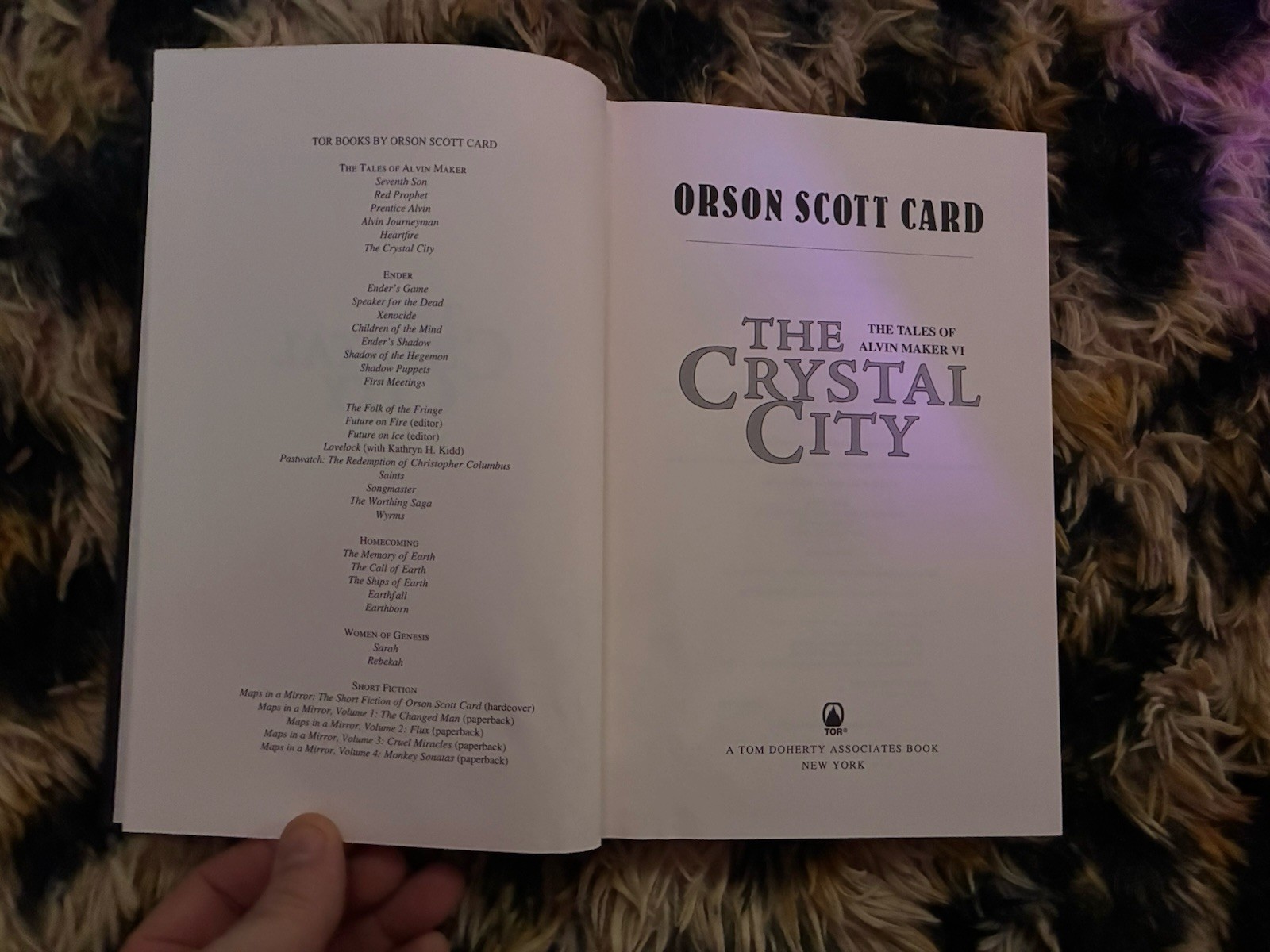 Tales of Alvin Maker Ser.: The Crystal City by Orson Scott Card