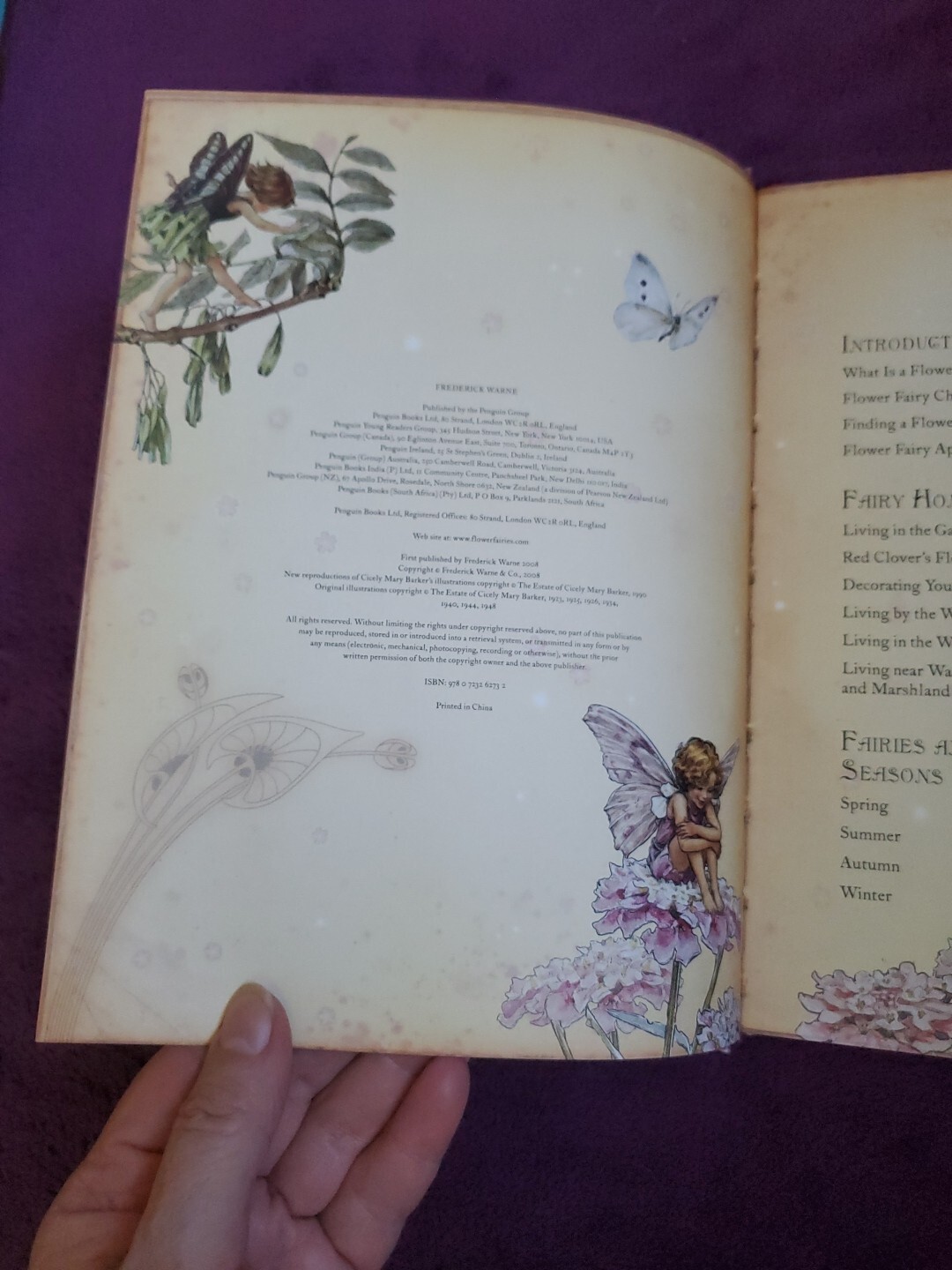 The Girls‘ Book of Flower Fairies (HC, 2008) Frederick Warne (Crafts & Stories)