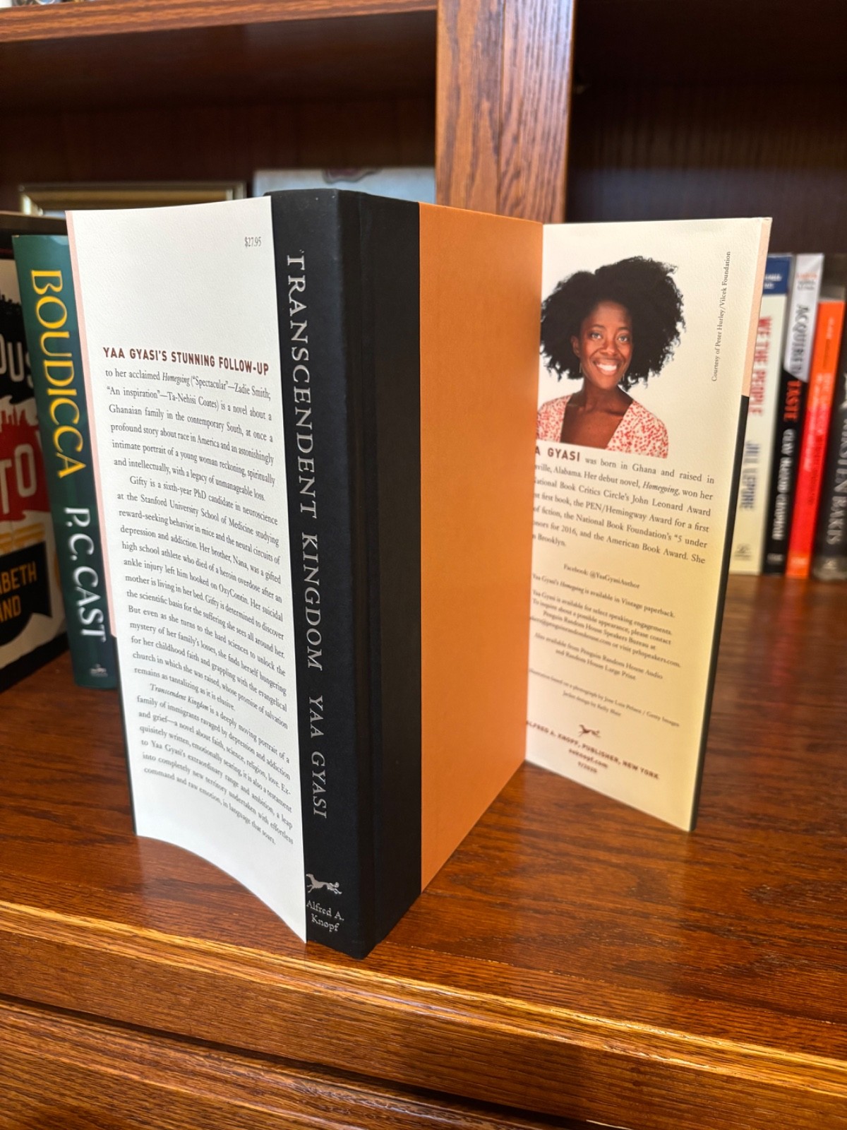 Transcendent Kingdom. Yaa Gyasi. 1st HC Ptg Knopf 2020. Fine/VG+/Unread