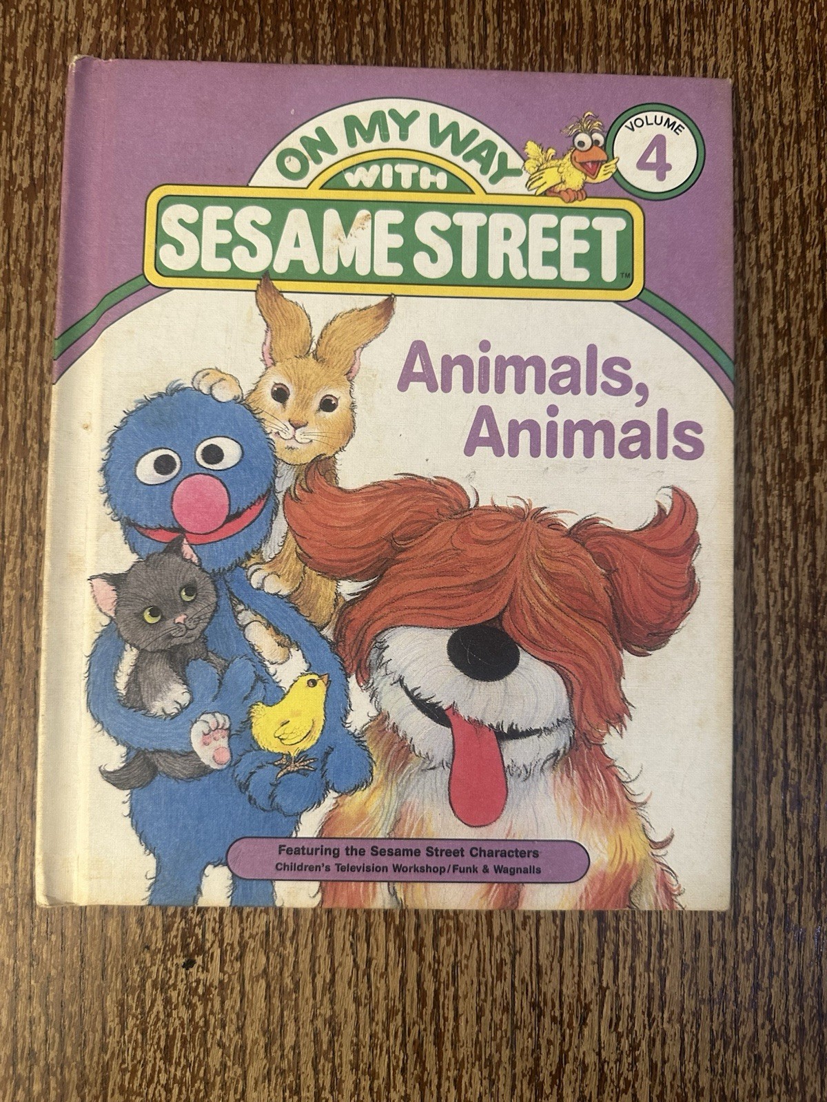 ON MY WAY WITH SESAME STREET HC 6 Books Volumes 1-5 & # 8 1989
