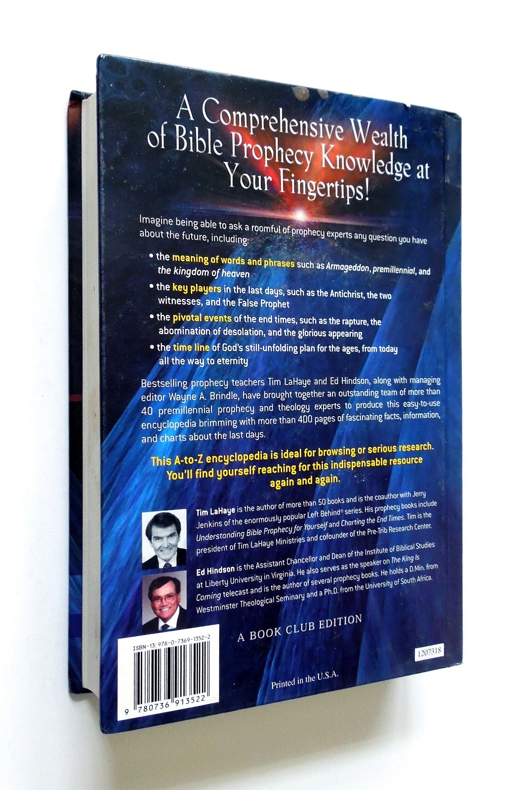 The Popular Encyclopedia of Bible Prophecy – LaHaye, Hindson, 2004 hc, Harvest