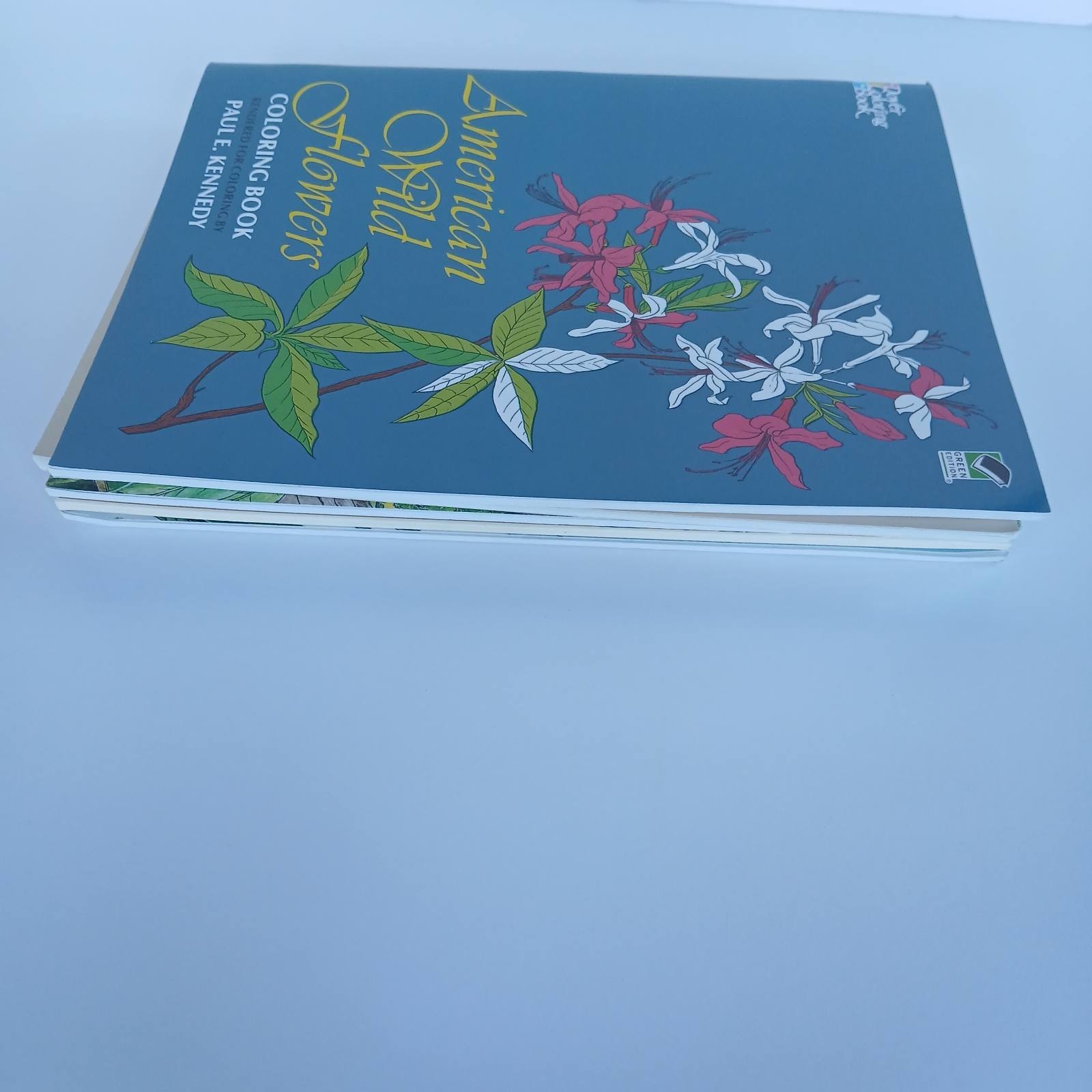 Dover Adult Coloring Books Lot Of 5 Nature Gardens Birds Flowers & WW1 Uniforms