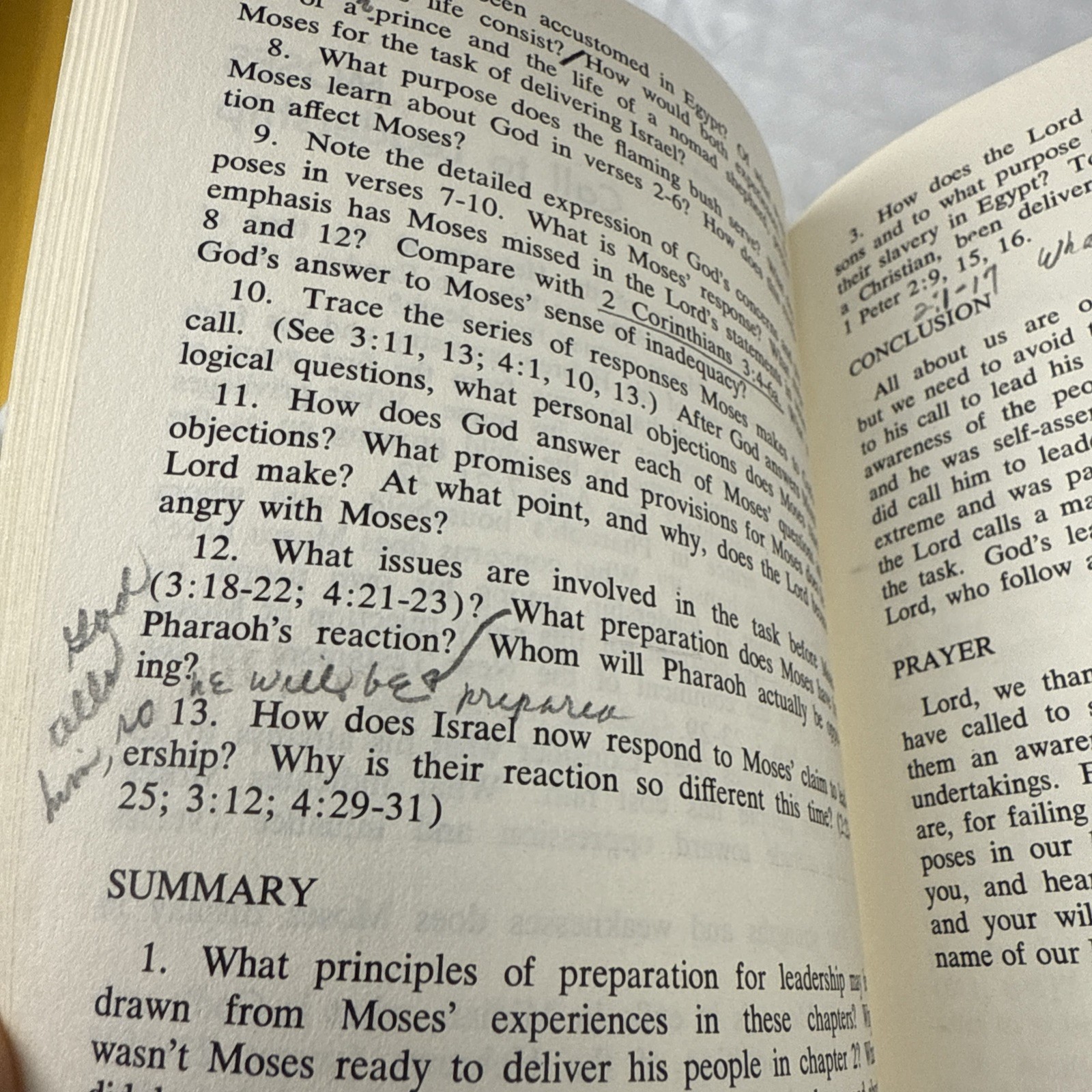Bible Study Guide Abraham Moses Joseph David – Four Men of God 1972 Kunz Schell