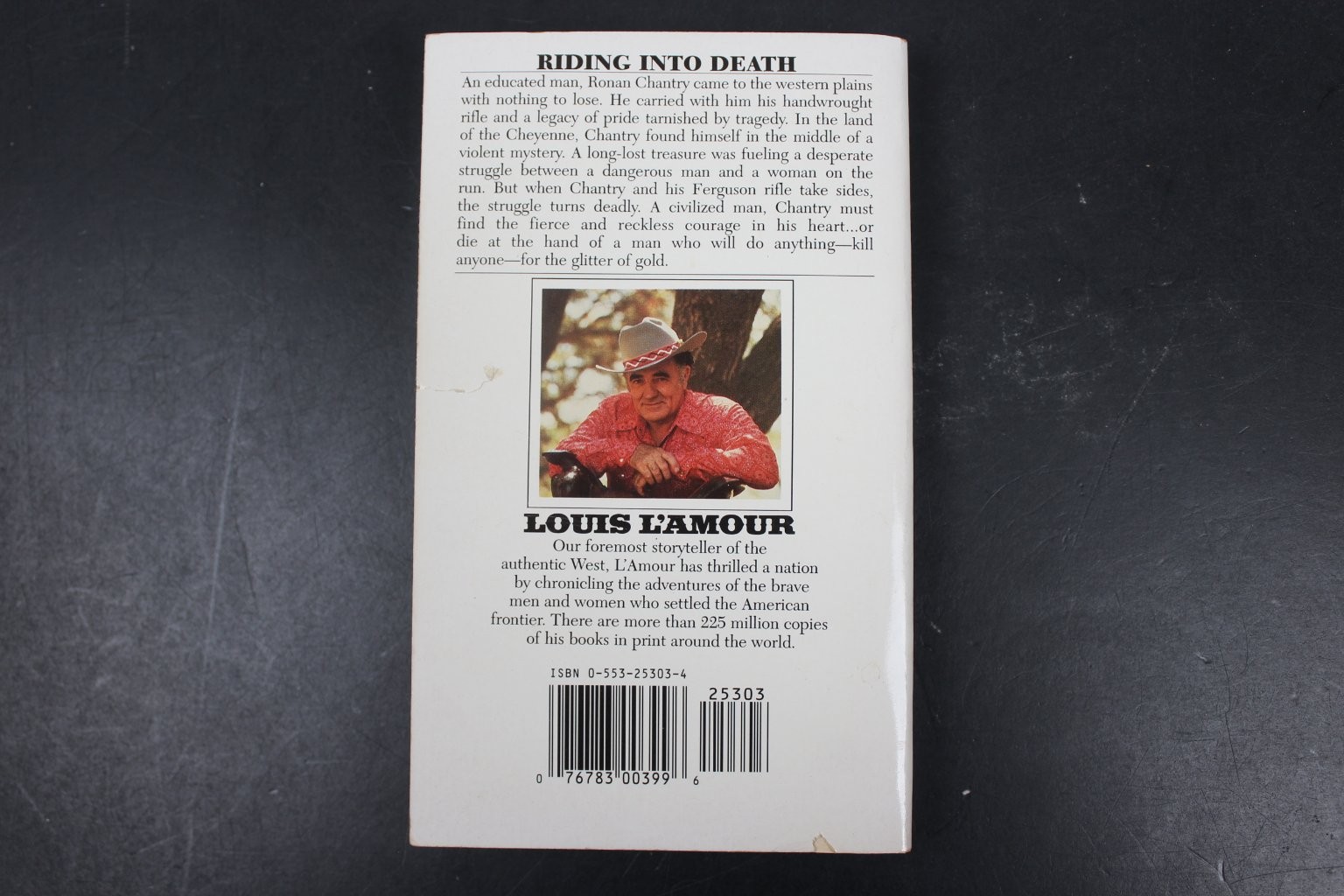The Ferguson Rifle Louis L’Amour 1996 Bantam Reissue Western Frontier Adventure