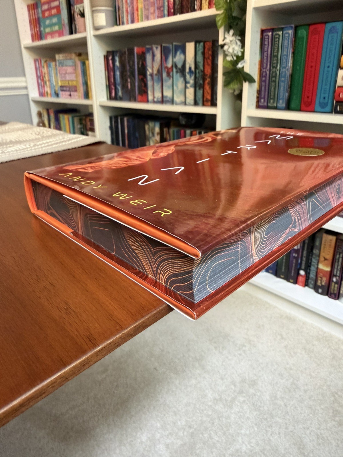 SIGNED Andy Weir The Martian Deluxe Ed AUTOGRAPHED Project Hail Mary