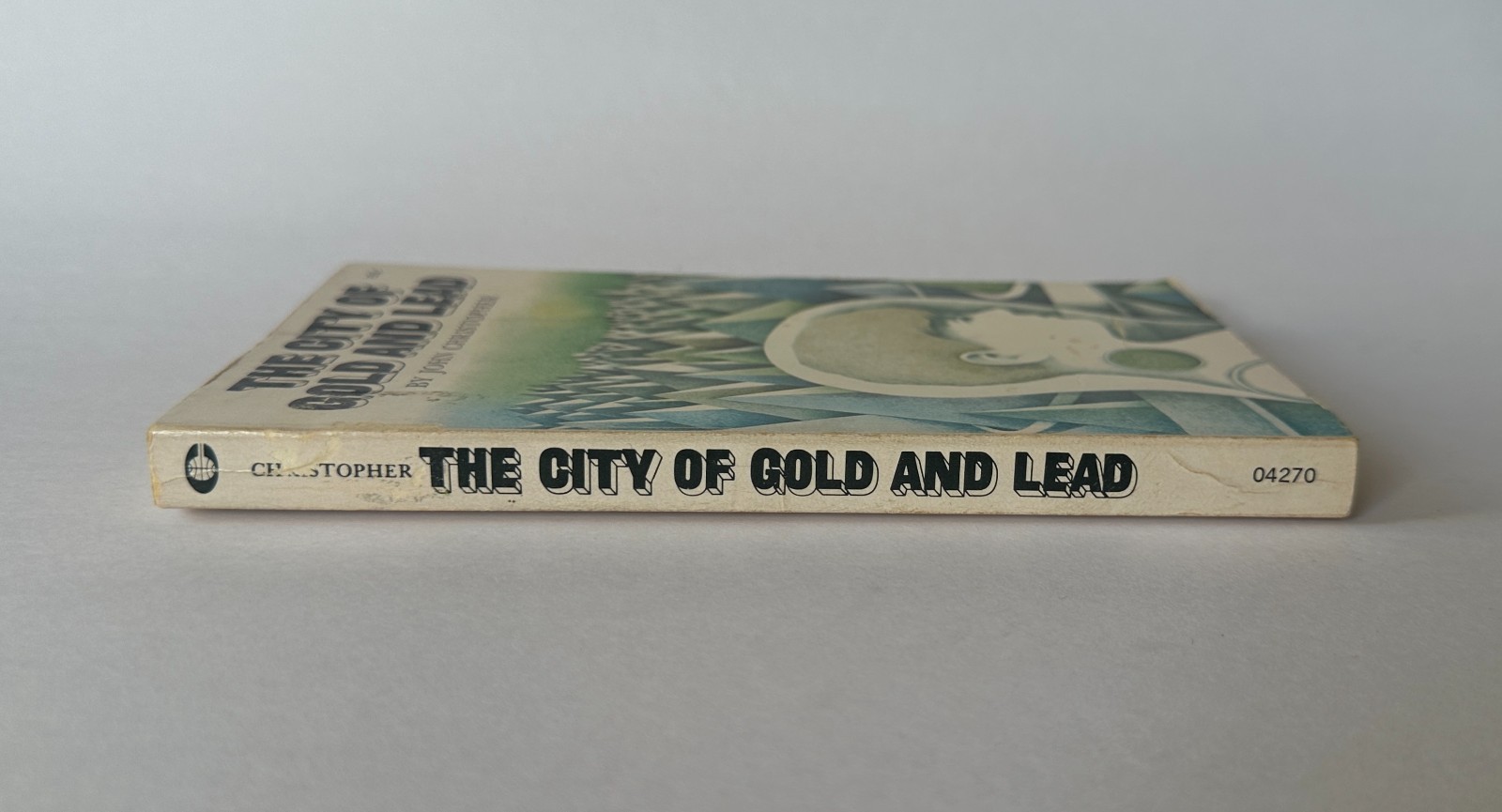 JOHN CHRISTOPHER The City of Gold and Lead | 1970 Collier Mass Market Paperback