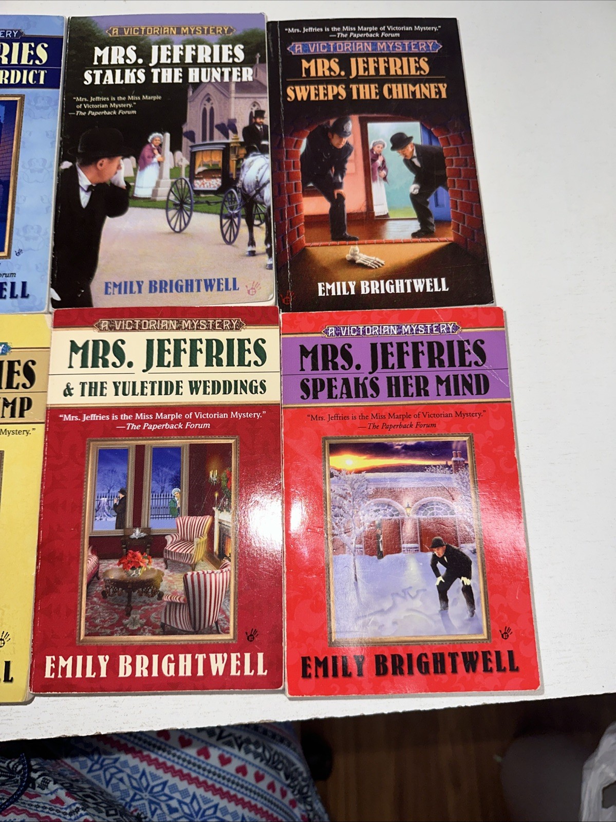 MRS. JEFFRIES Complete Set Series 1-41 by Emily Brightwell See Description.