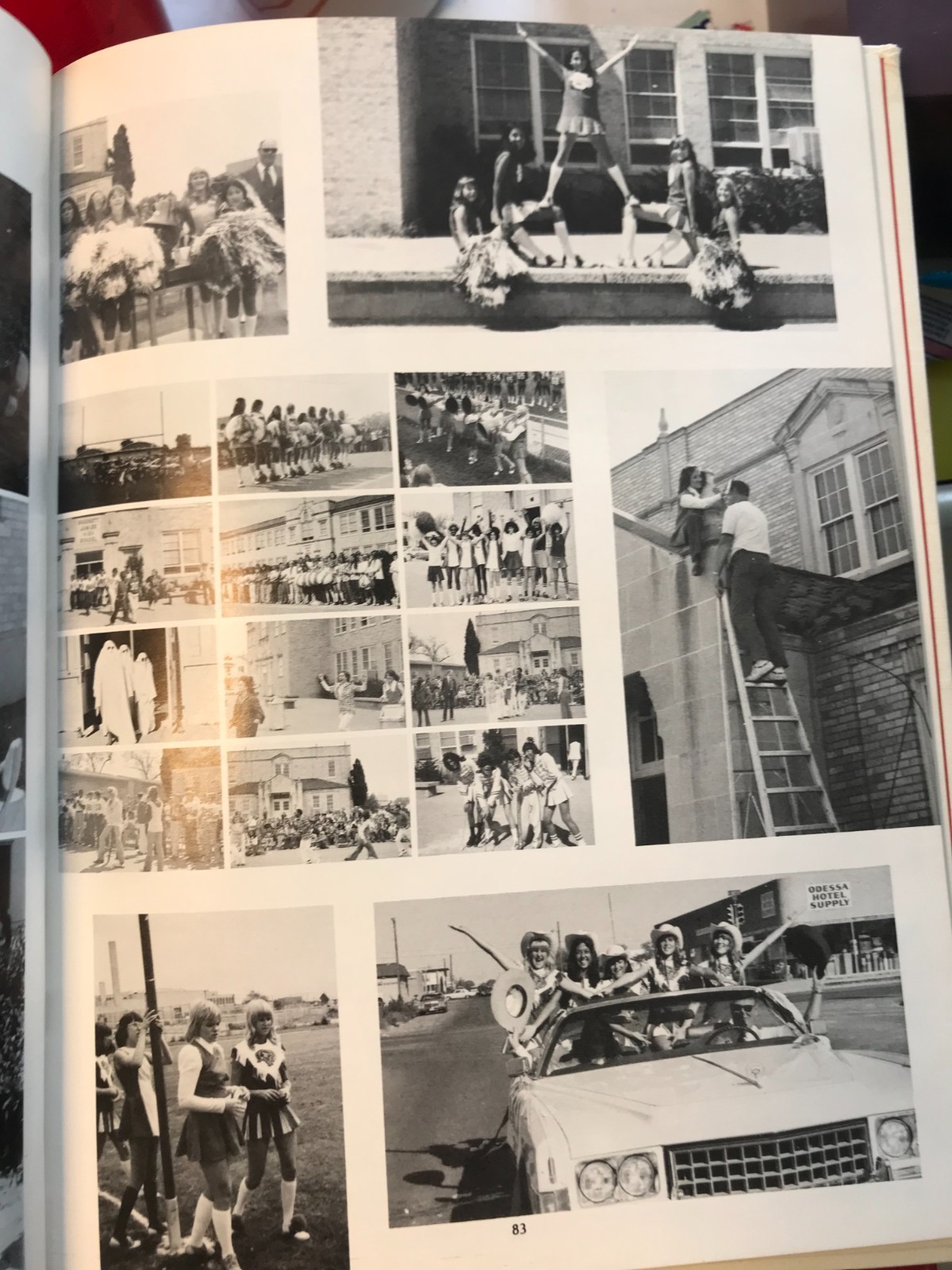 1975 The Round-Up Crockett Junior High School Yearbook, Odessa, Texas