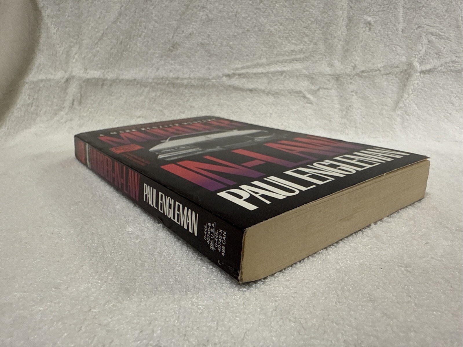 Murder-In-Law by Paul Engleman 1988 Mystery Press golf murder mystery paperback