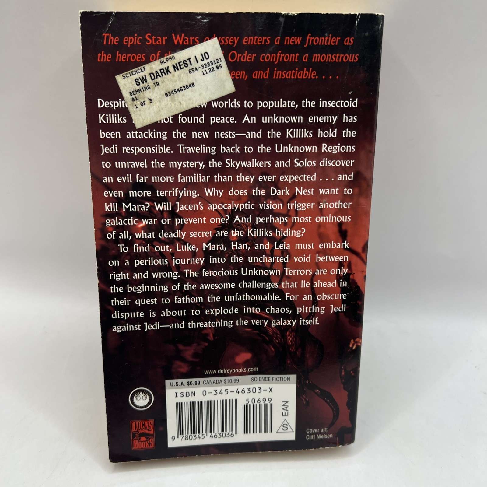 10 Star Wars Paperback Book Lot Various Titles, Legends, vintage