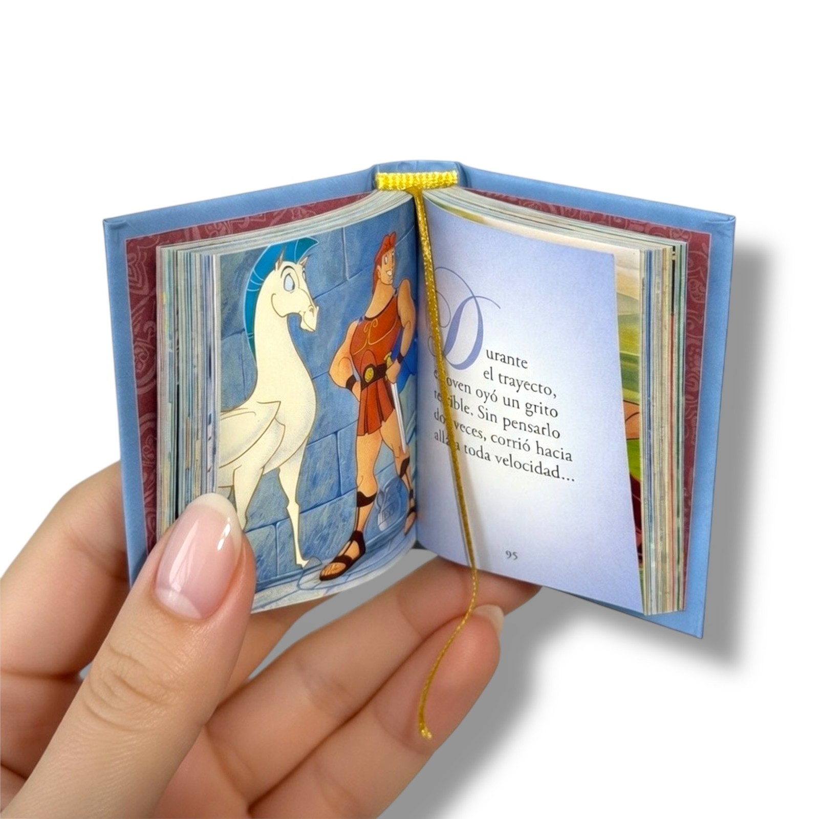 Hércules Mini Book with slipcase, hardcover 190 pages color illustrated Dsiney