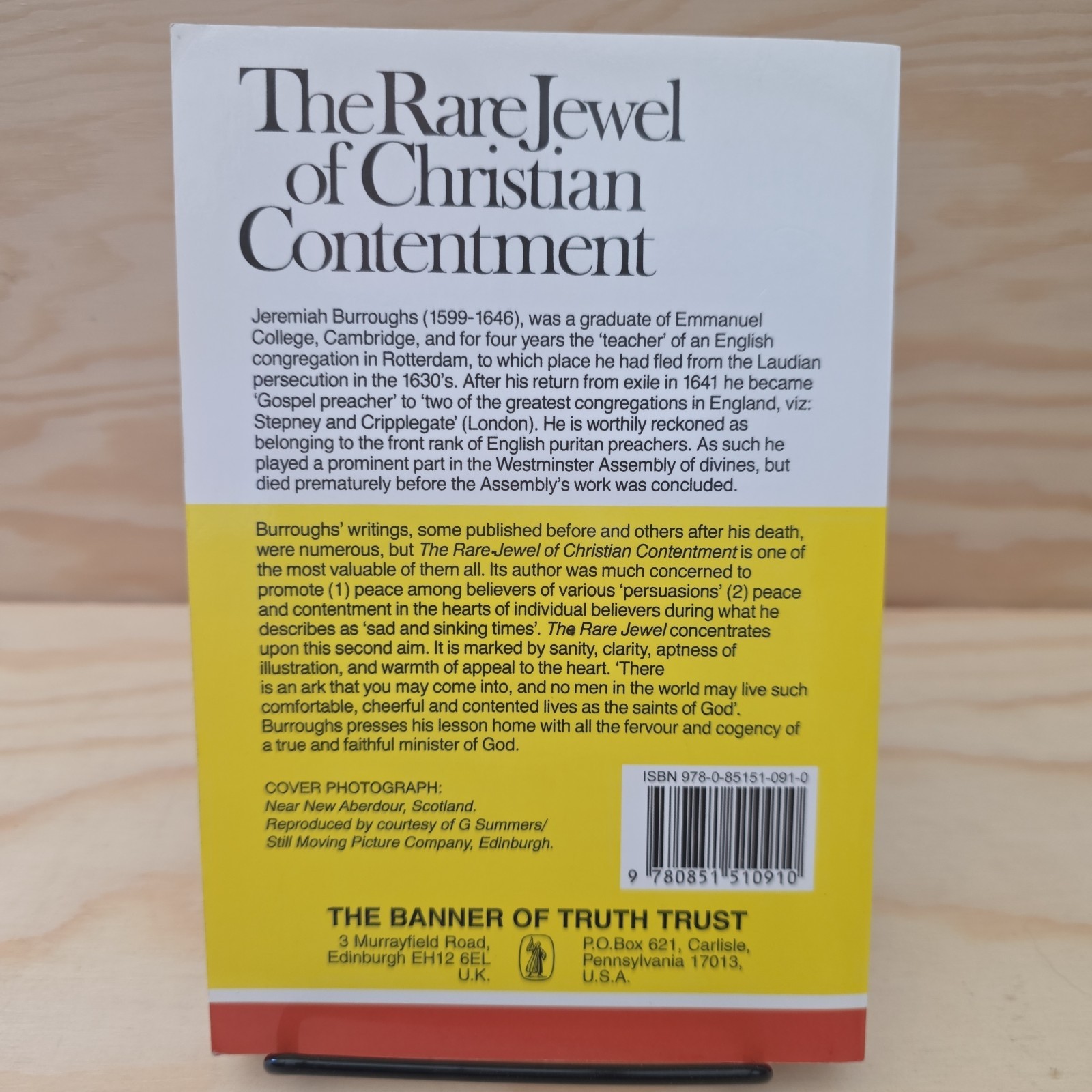 The Rare Jewel of Christian Contentment Jeremiah Burroughs paperback 2018