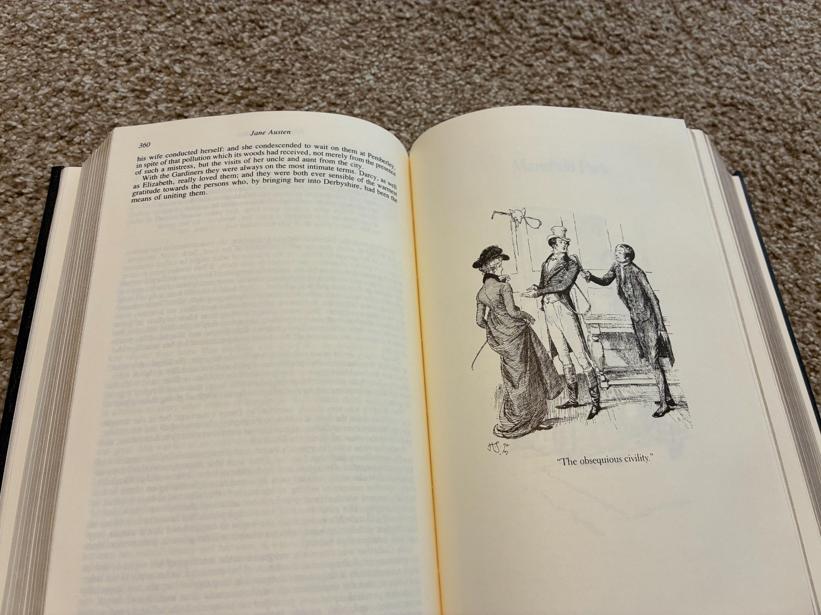 Jane Austen – The Complete Novels – RARE 1981 Leather Bound Gilded Edge Book Set