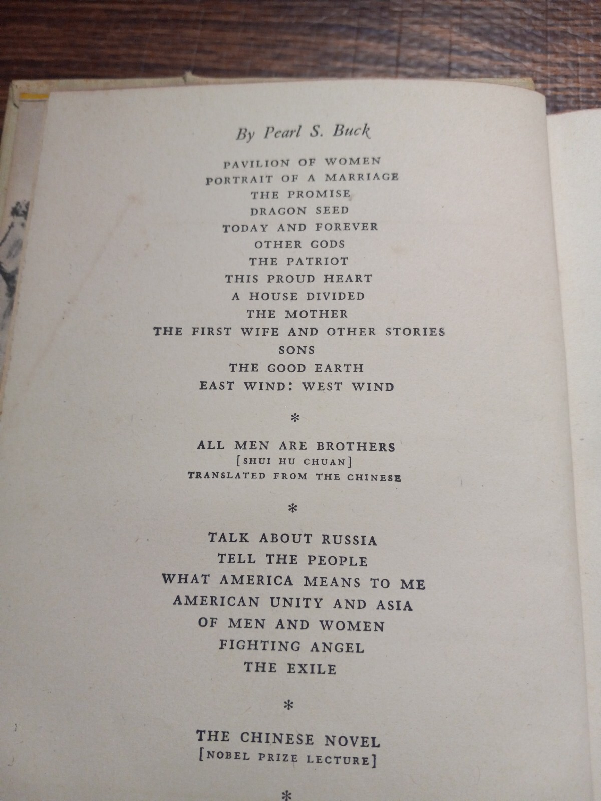 Pavilion Of Women Pearl S. Buck 1946