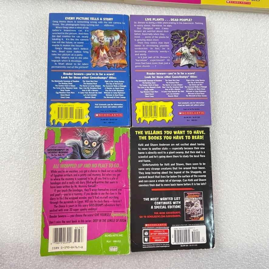 Goosebumps Lot of 29 by RL Stine – Apple Fiction 1990s-2010s – TPB