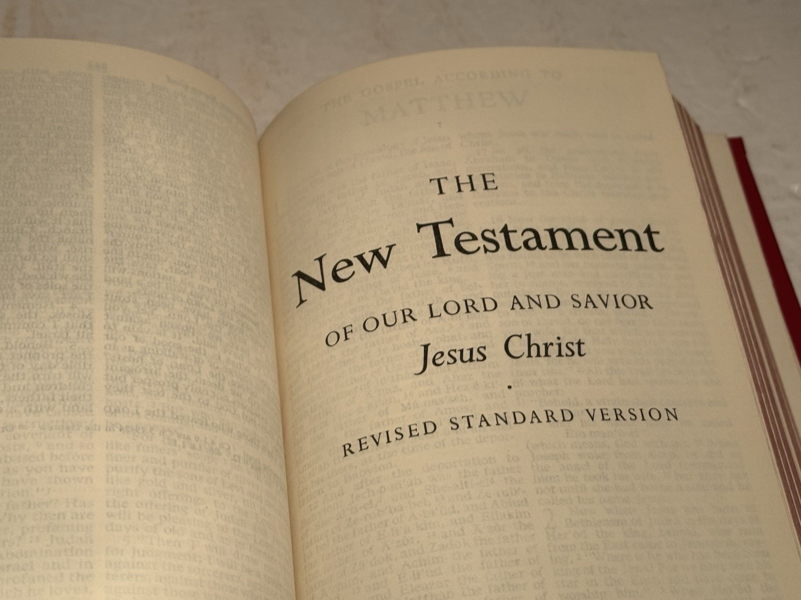 HOLY BIBLE Self Pronouncing RSV 1962 Cokesbury vtg Revised Standard illustrated